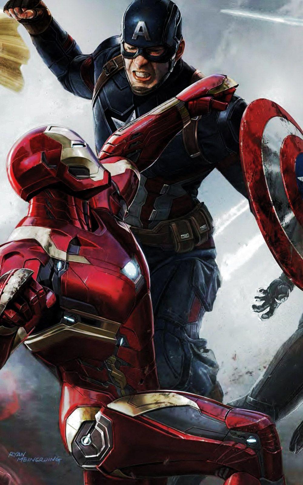  Iron  Man  Vs  Captain  America  Wallpapers  Wallpaper  Cave