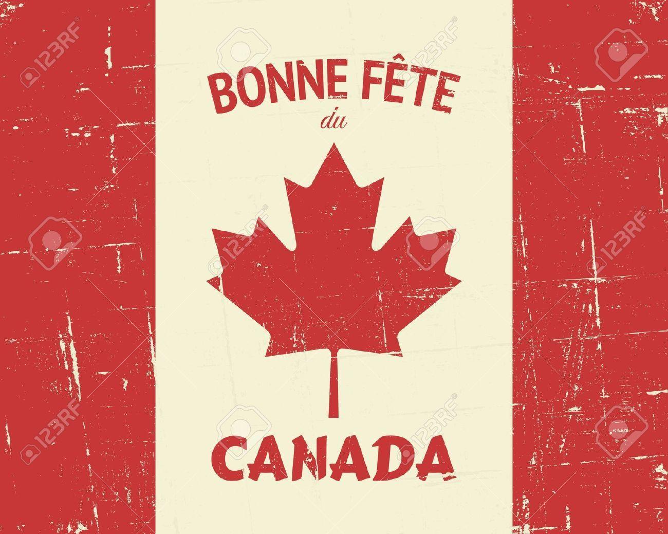 happy 1st of july canada day greetings image in french 2017