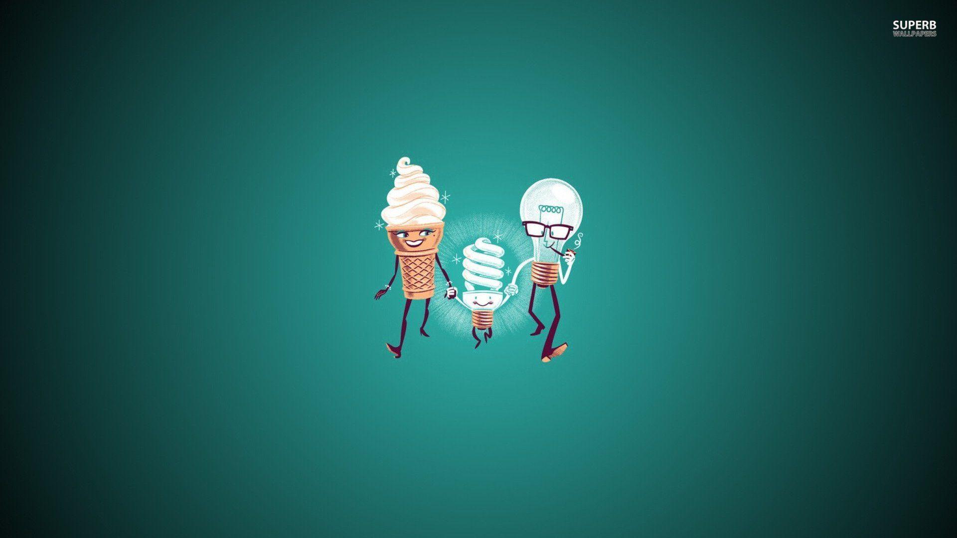 Ice Cream And Bulb Family