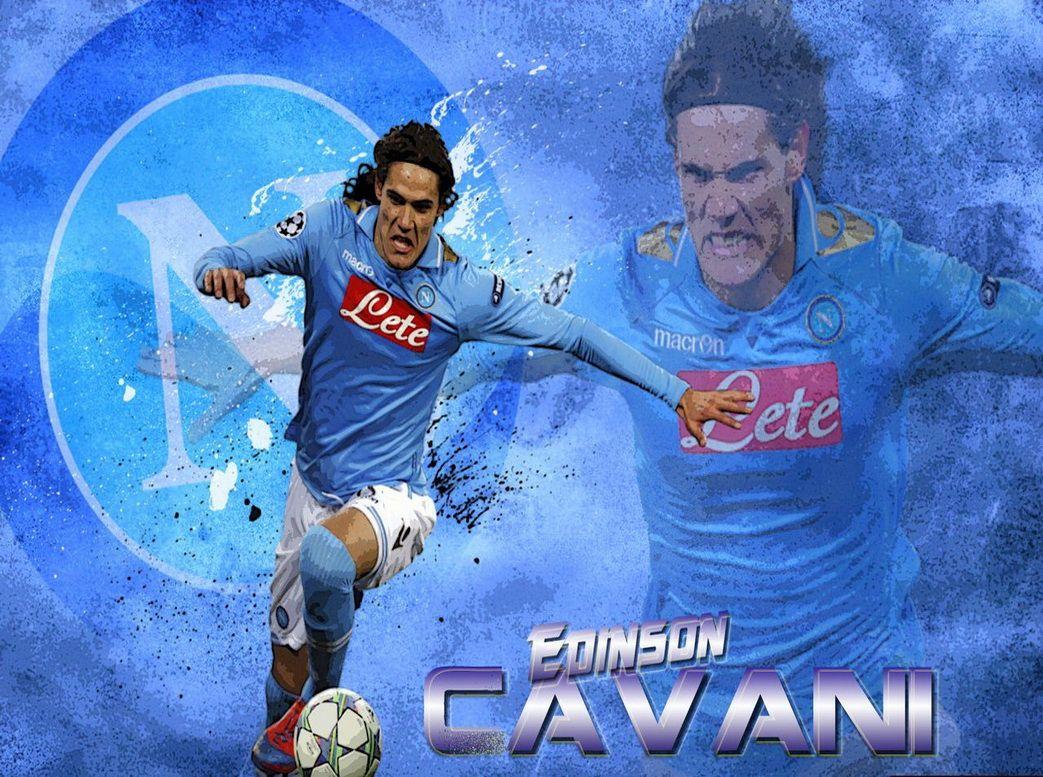 top footballer wallpaper: Edinson Cavani Napoli Wallpaper
