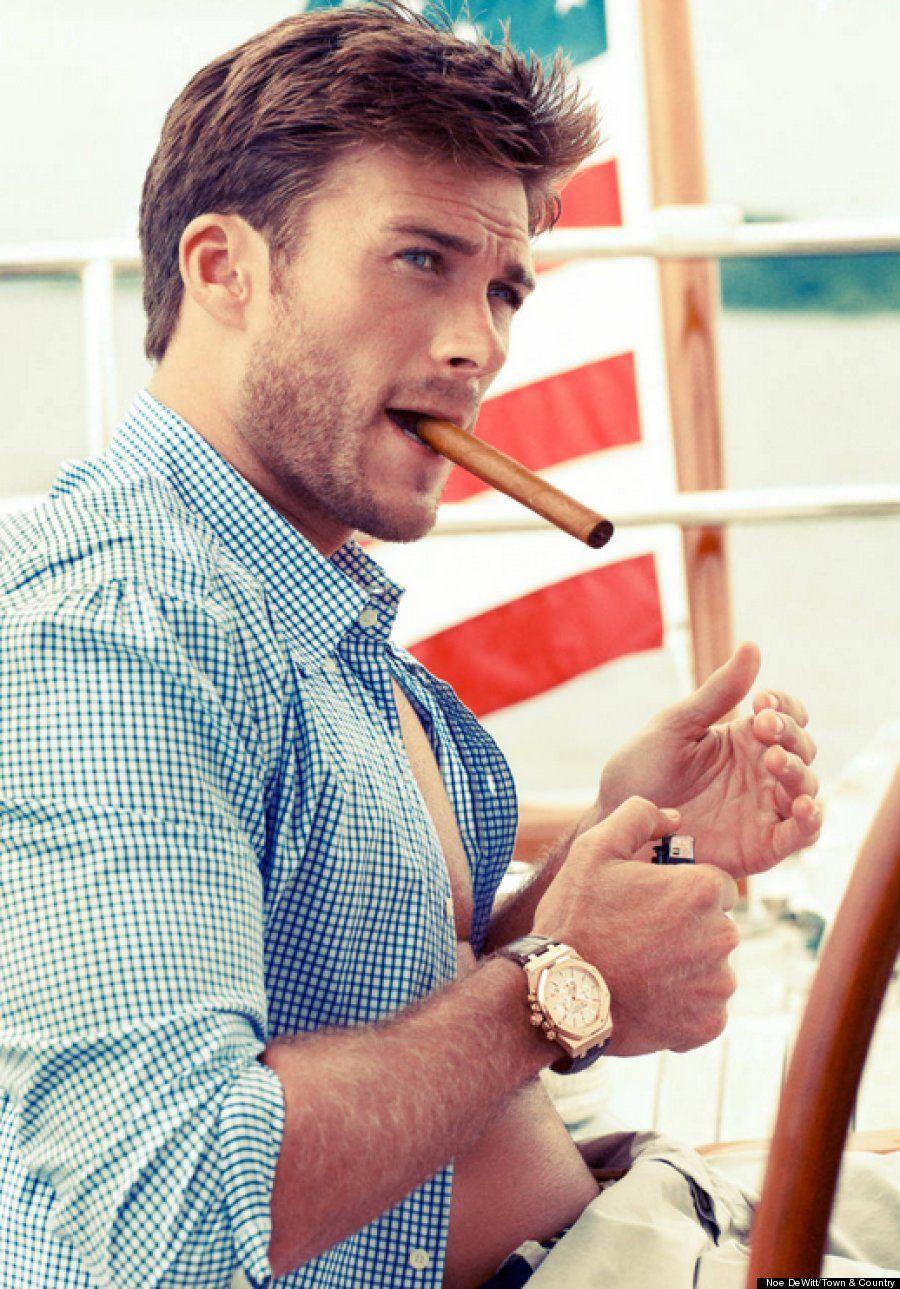 Scott Eastwood Gets His Model Good Looks From Dad Clint In Town