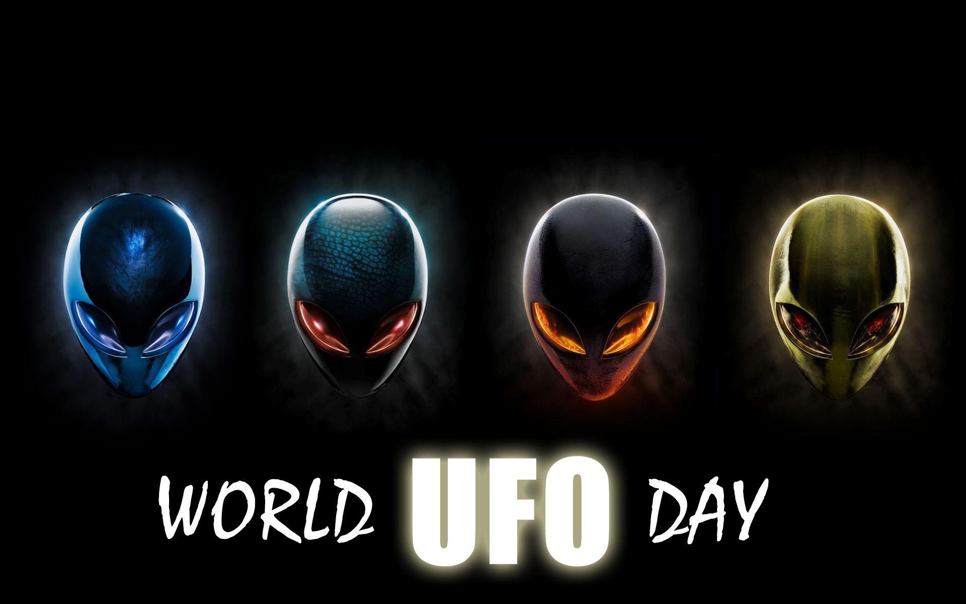 World Ufo Day Aliens Unidentified Flying Object HD Wallpaper