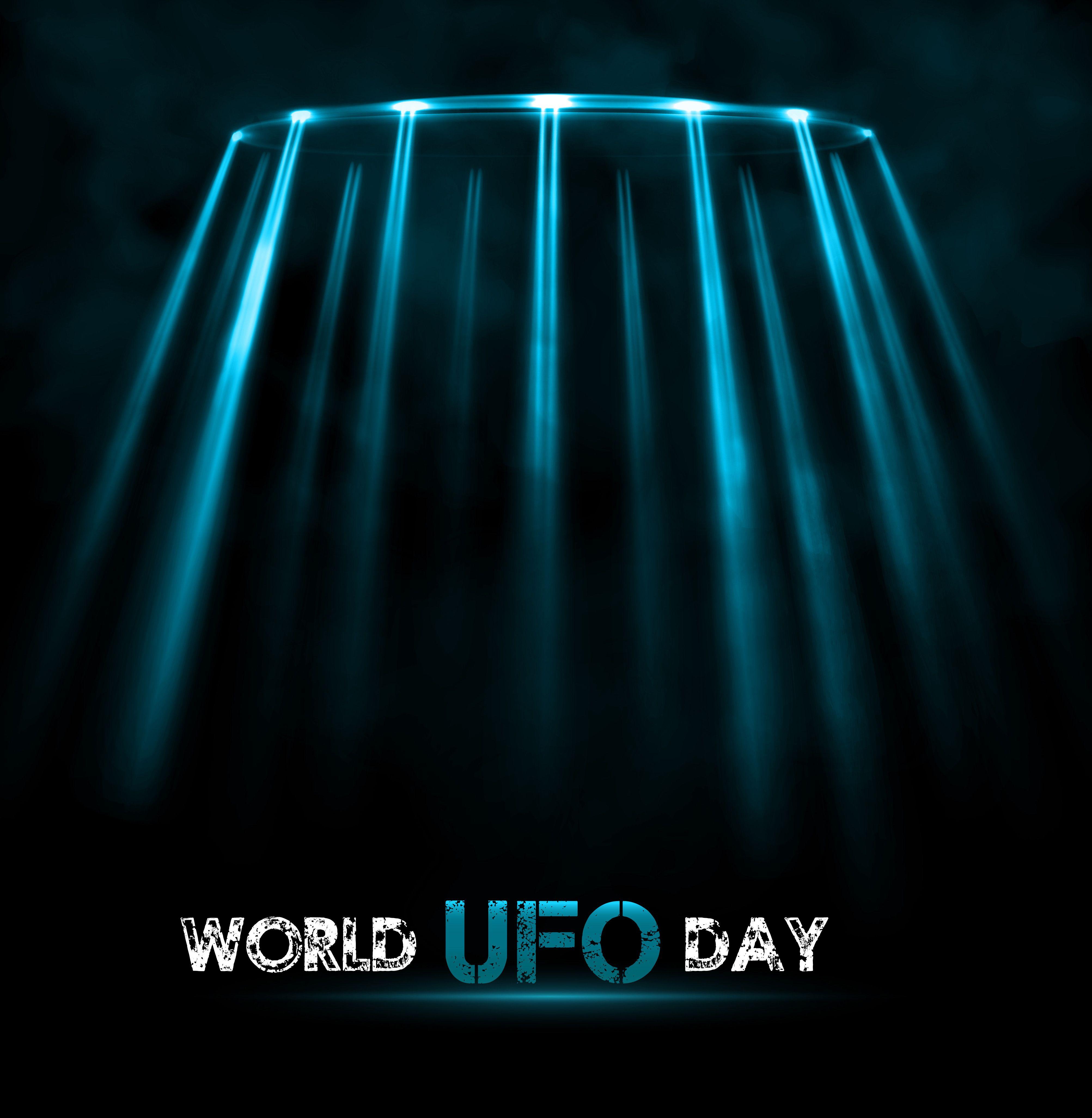 World Ufo Day Unidentified Flying Object Saucer HD Wallpaper