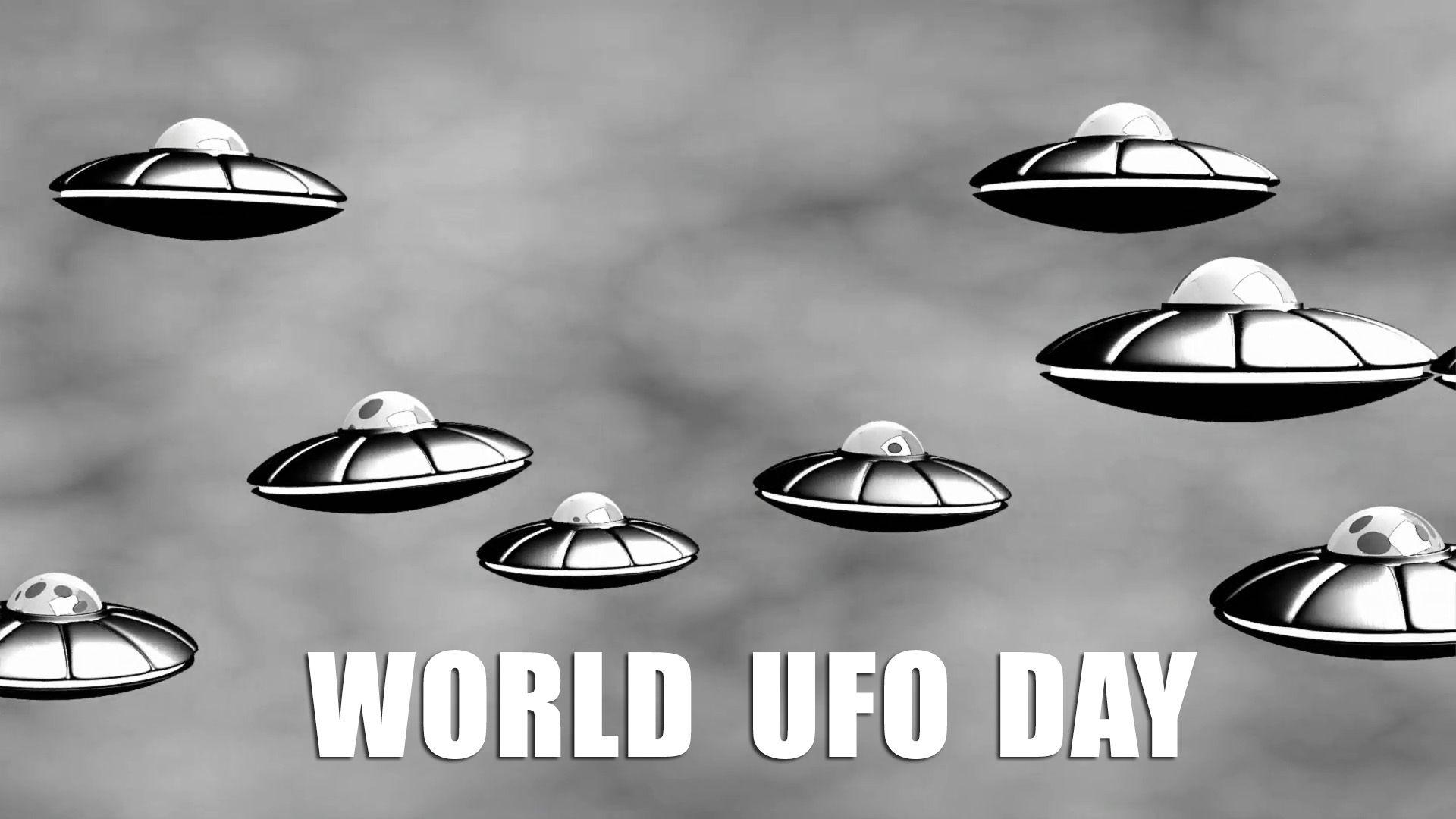 World Ufo Day Unidentified Flying Object Invasion Saucer July HD
