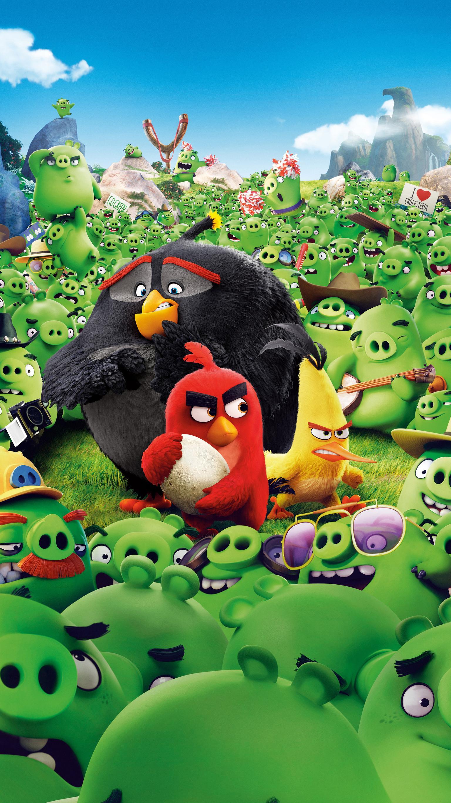 The Angry Birds Movie (2016) Phone Wallpaper