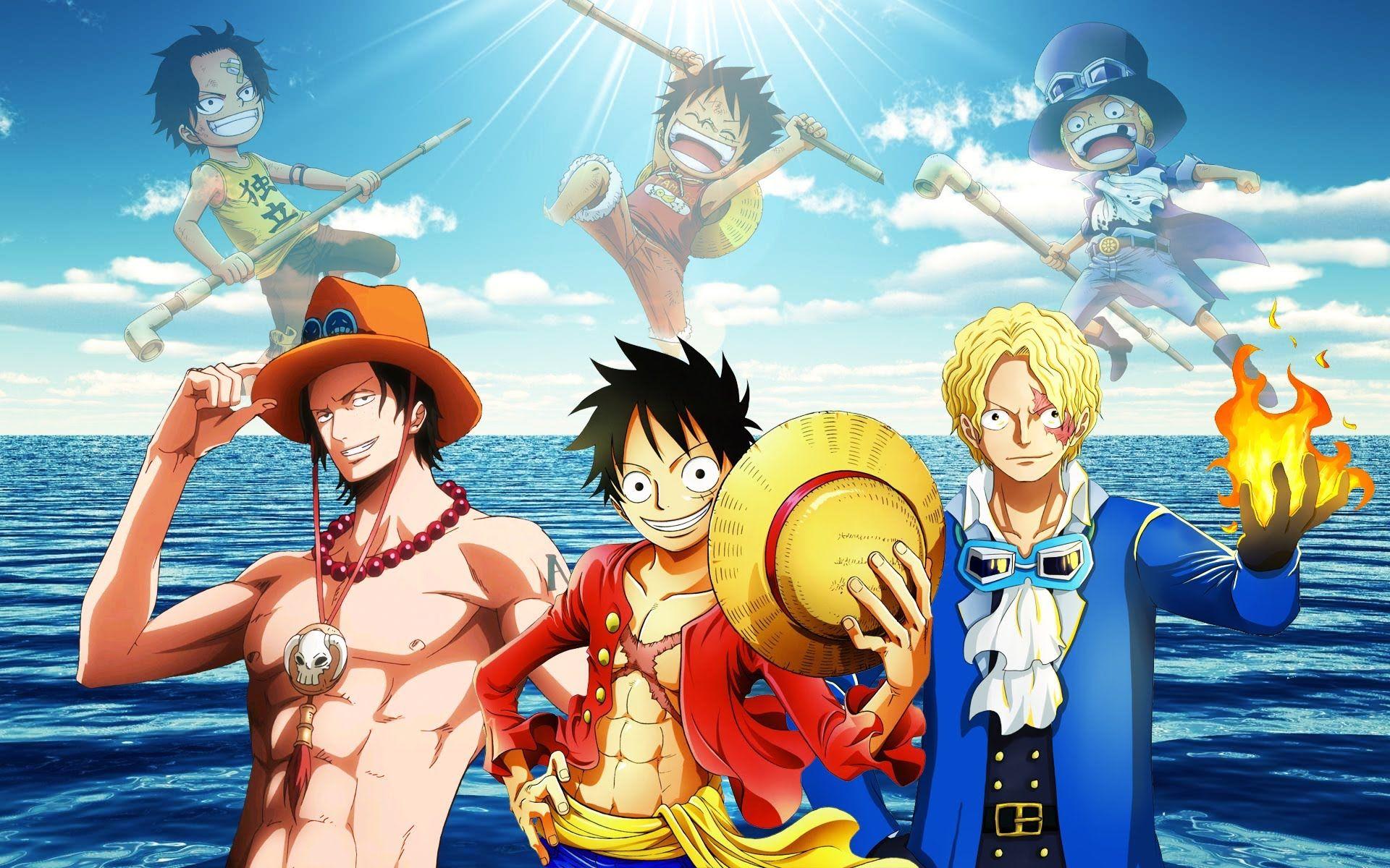 Luffy Ace Sabo Wallpapers - Wallpaper Cave E68