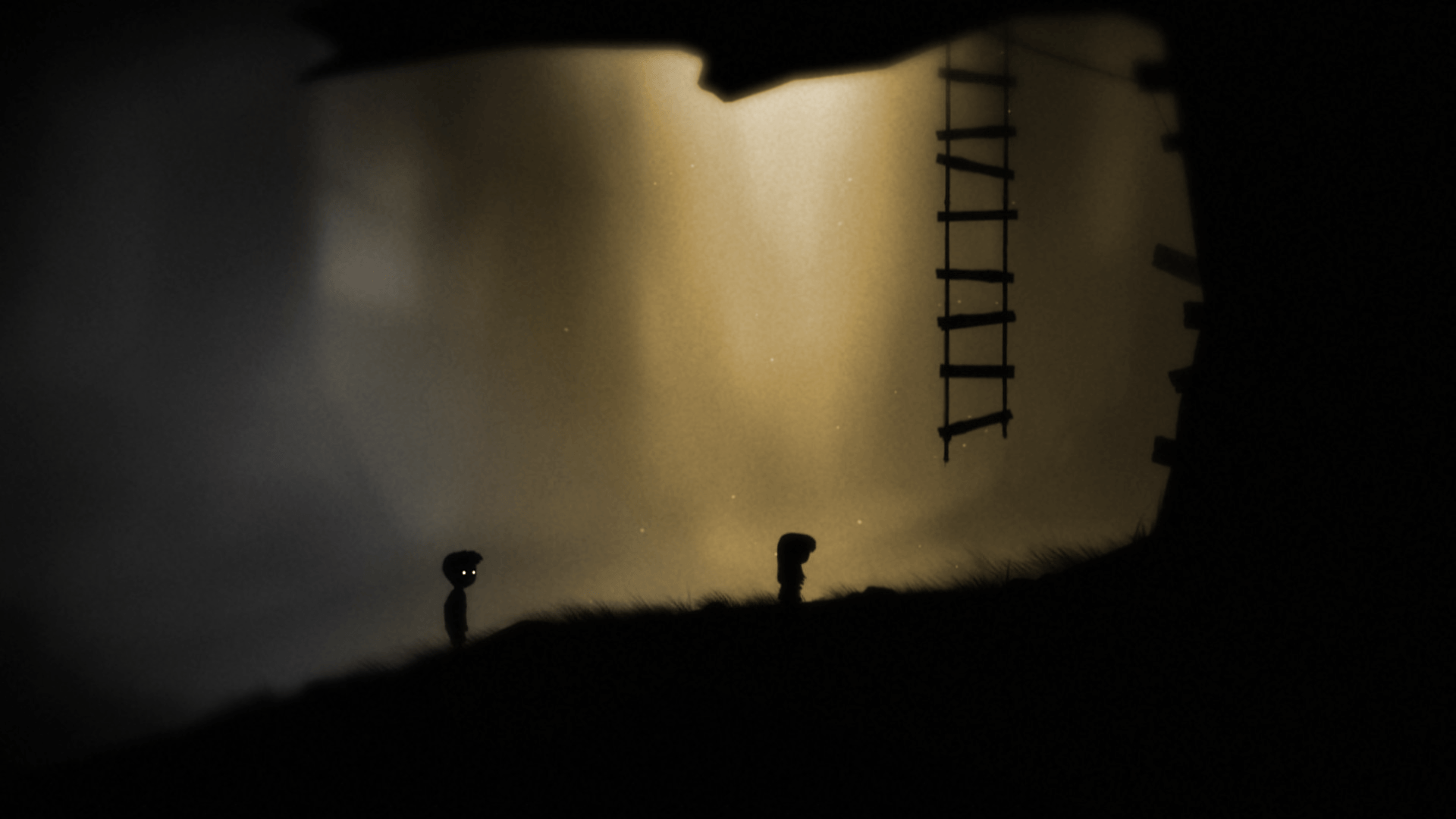 Digital Art Ladder Limbo Noire Screenshots Selective Coloring Side