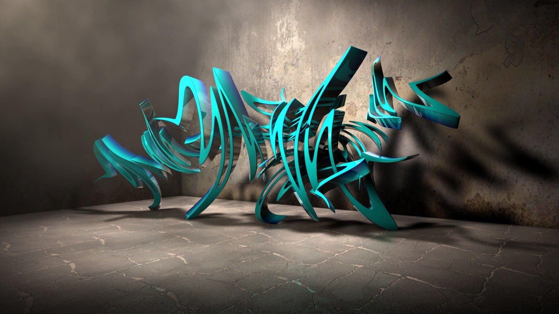 3D Graffiti Art