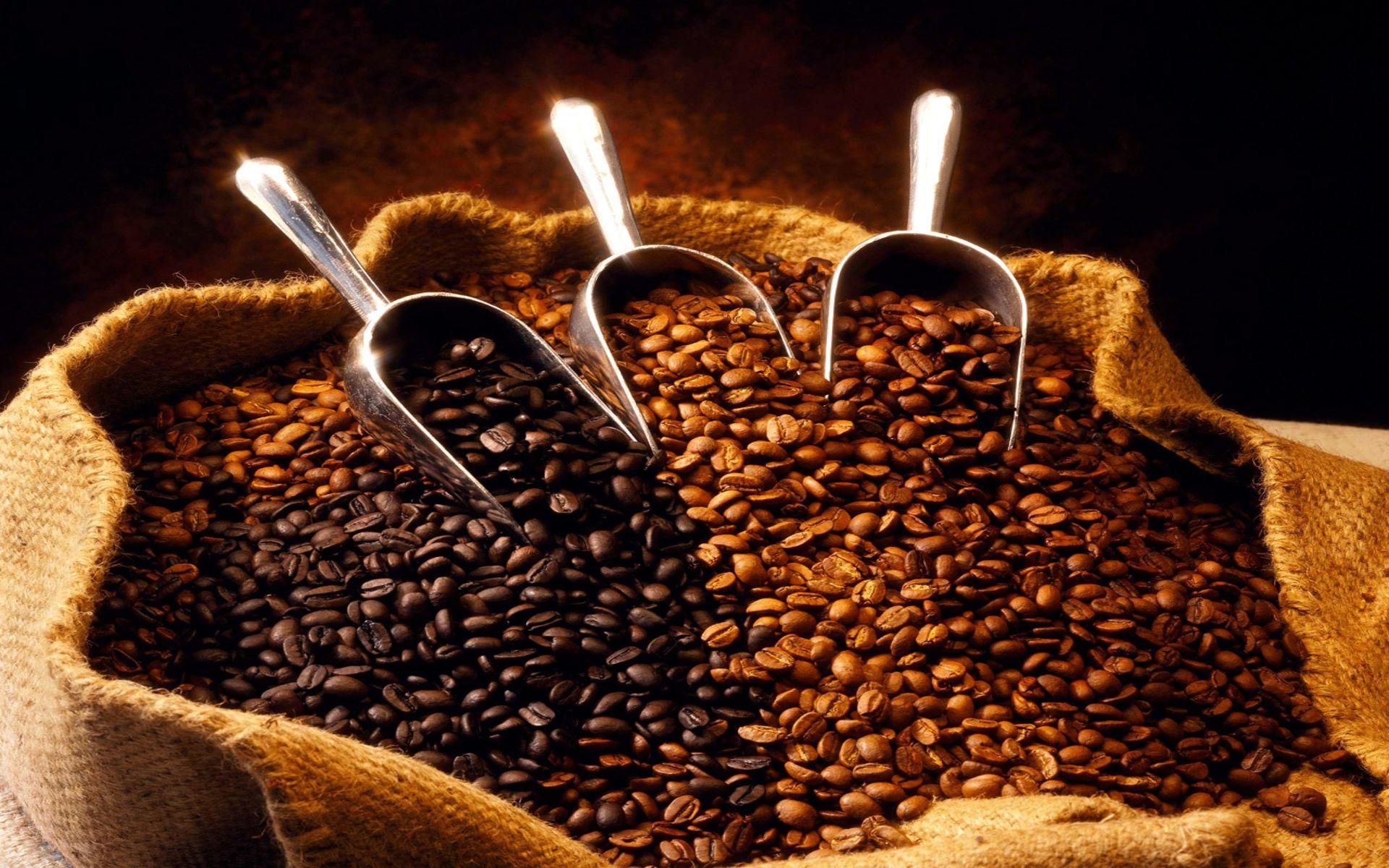 Coffee Beans Bag HD Wallpaper, Background Image