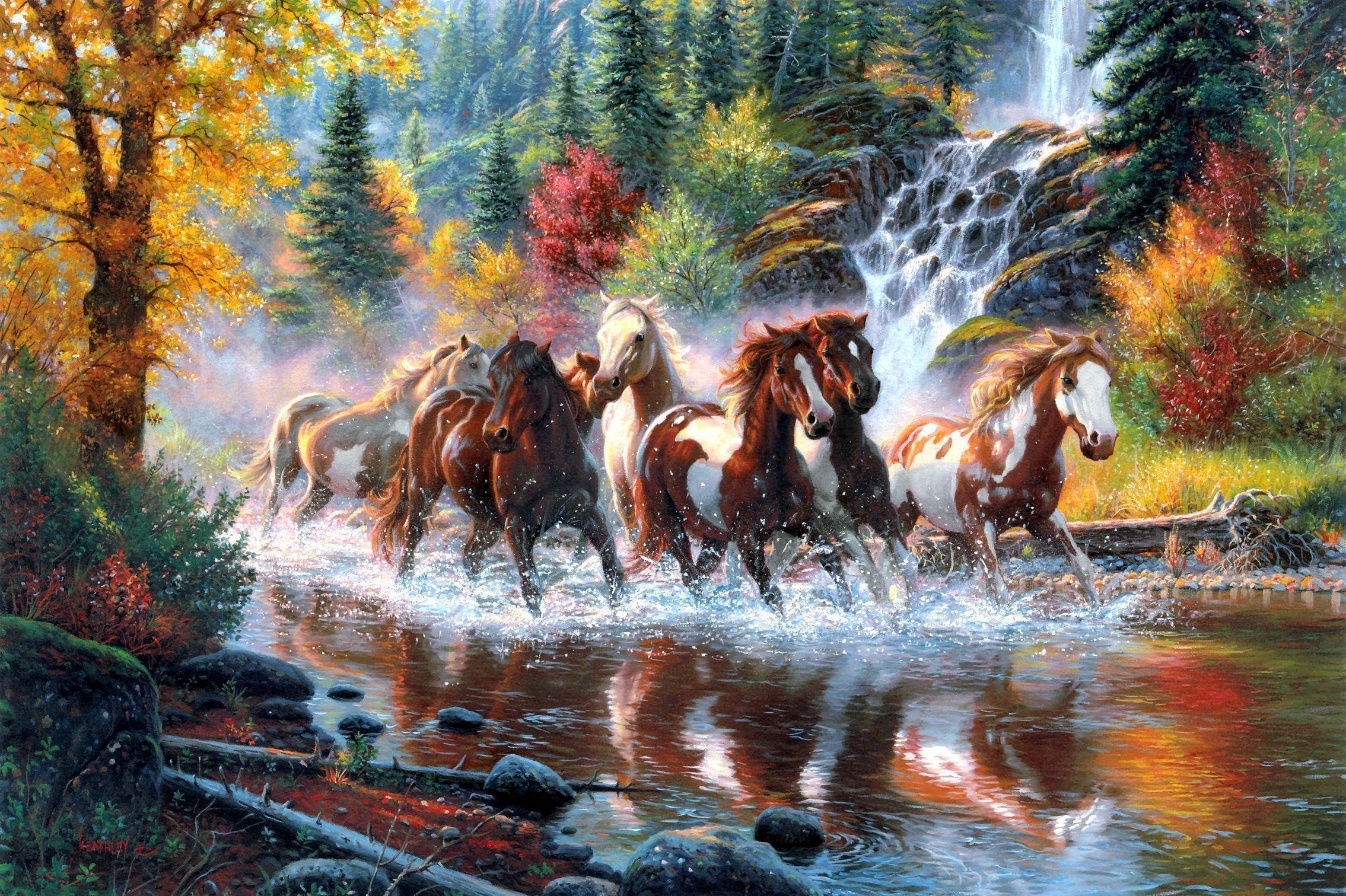 loadpaper.com. Cross paintings, Horse painting, Animal paintings