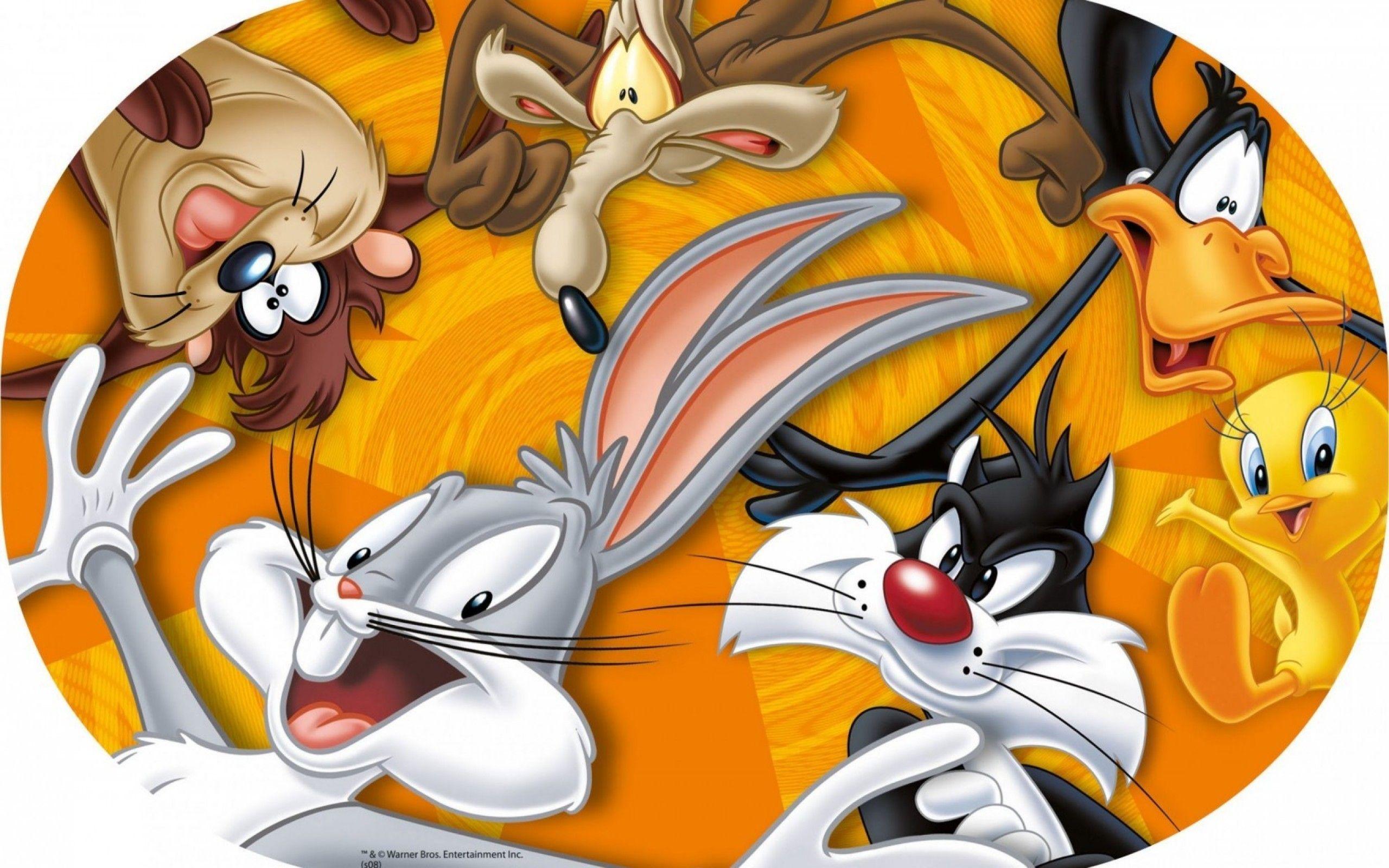 Looney Tunes Cartoon Bugs Bunny Cat Sylvester Coyote Daffy Duck