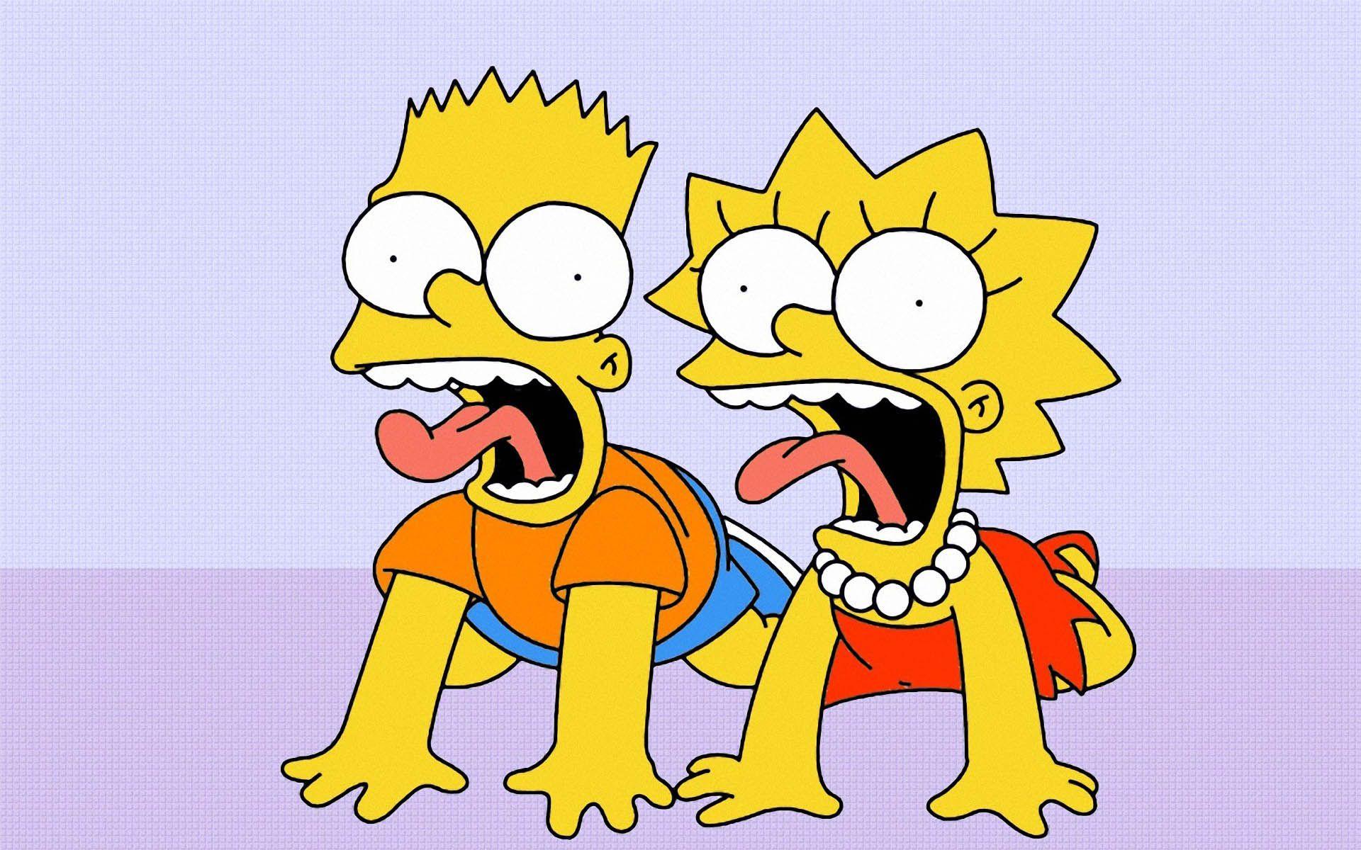 Tons of awesome Bart and Lisa wallpapers to download for free. 