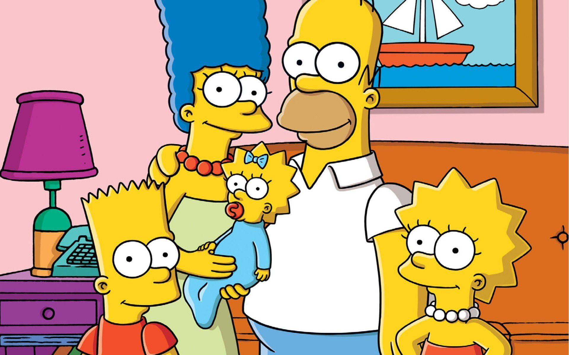 The Simpsons, Homer Simpson, Marge Simpson, Bart Simpson, Lisa