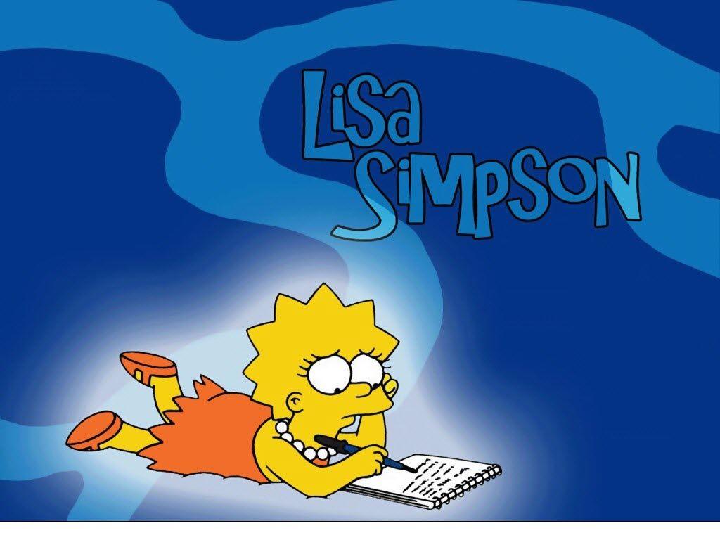 Download wallpaper:, lisa Simpson, Simpsons, wallpaper, wallpaper