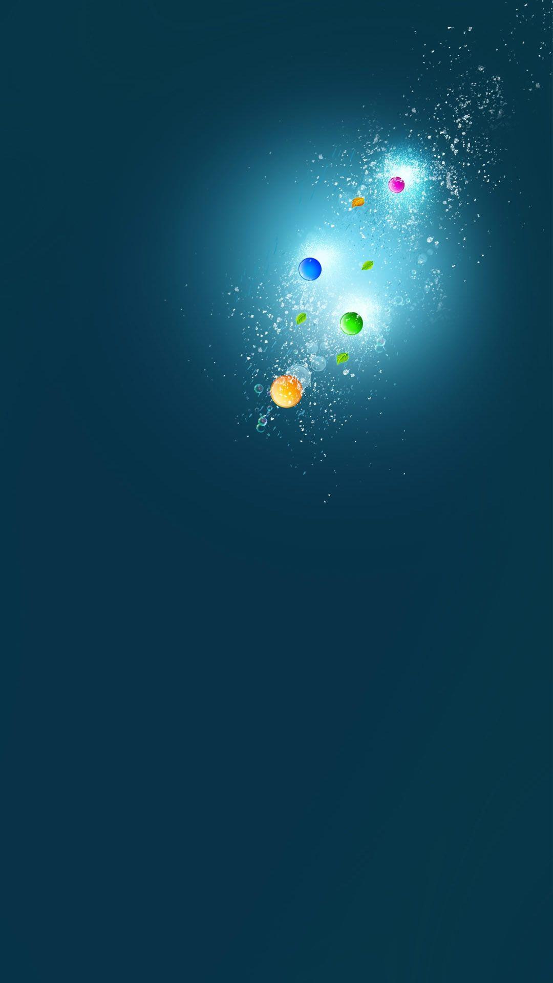 Oppo R7 Wallpaper: Bubble Blast Android Wallpaper