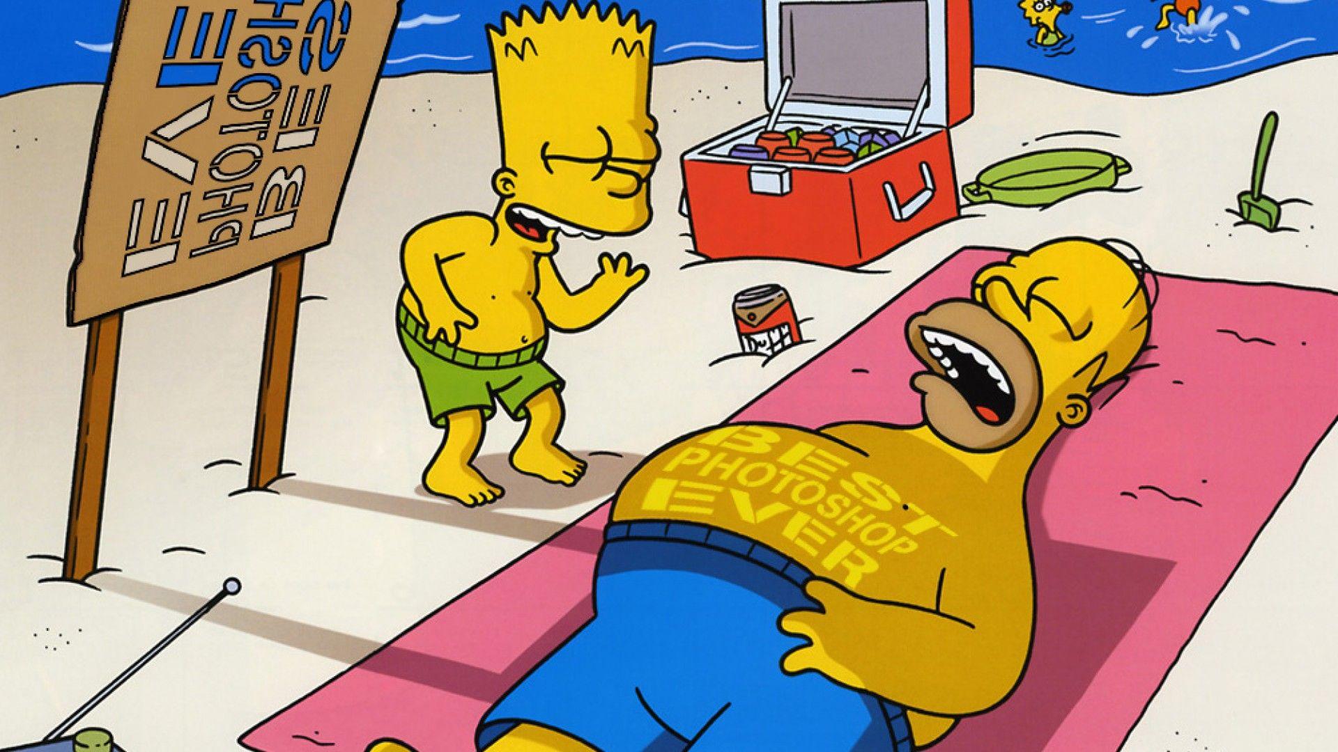 ScreenHeaven: Bart Simpson Homer Simpson Lisa Simpson Maggie Simpson