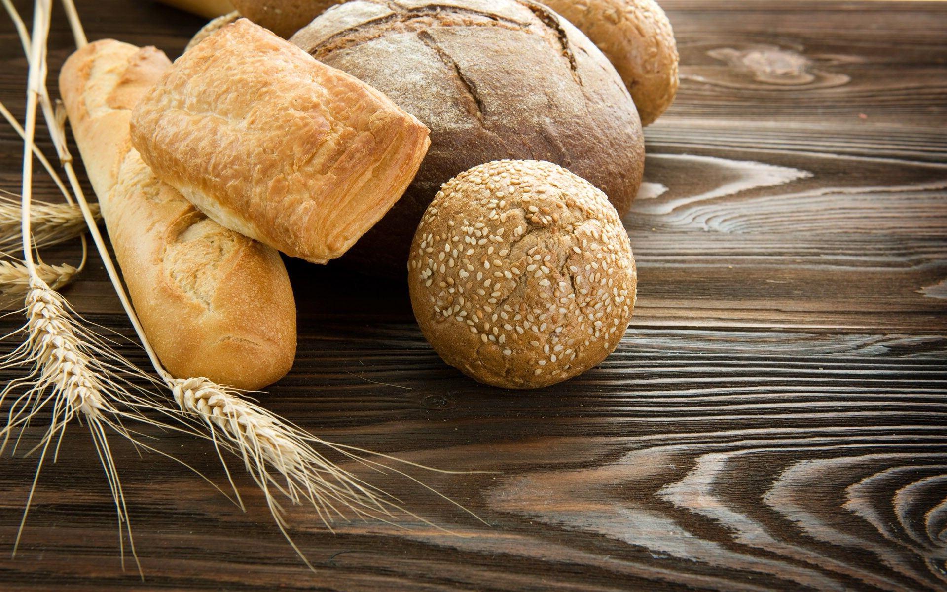 Bread Wheat Flour Meal Farina Baguette Desktop BAckground Wallpaper
