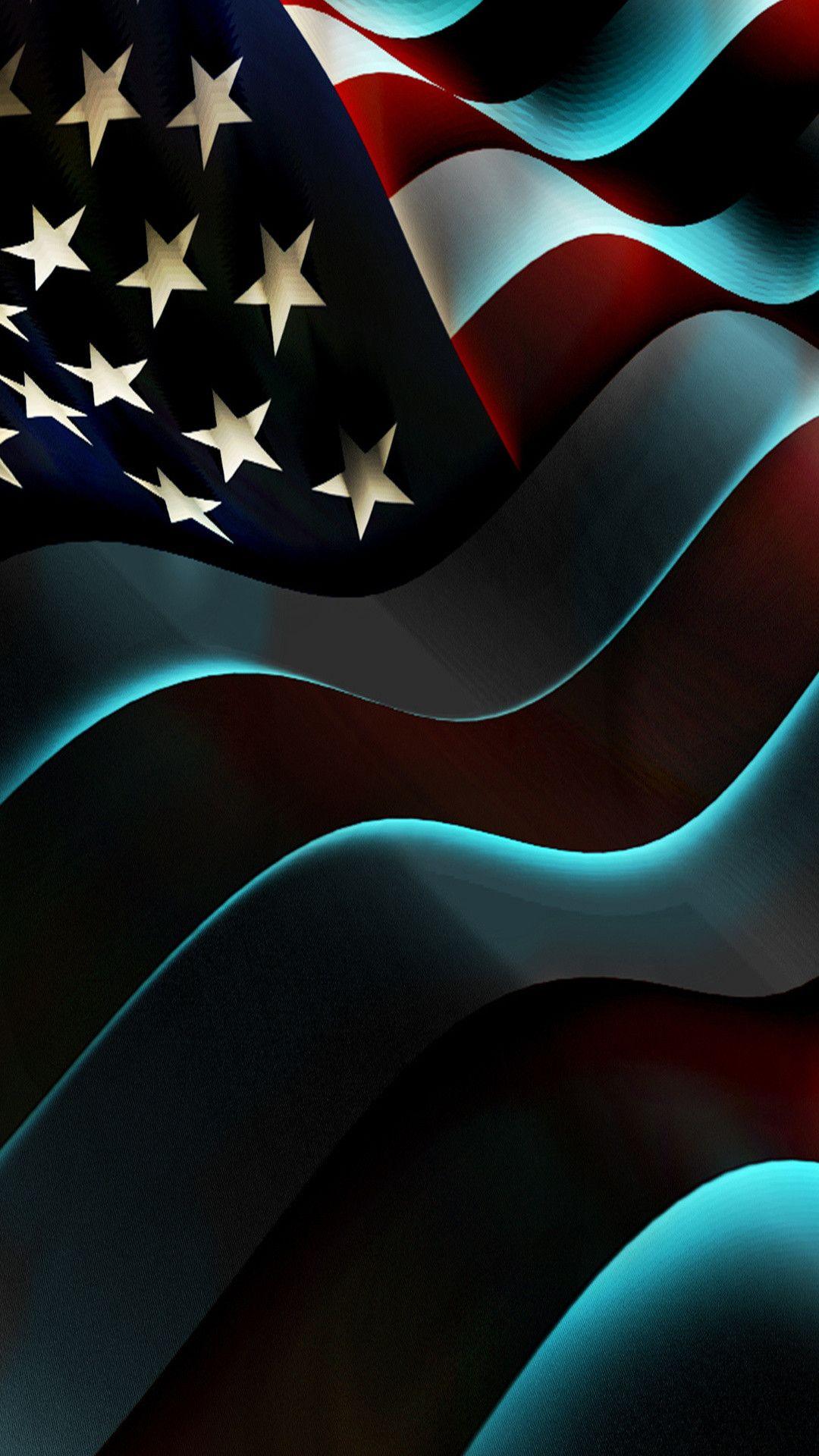 HD American Flag Wallpaper