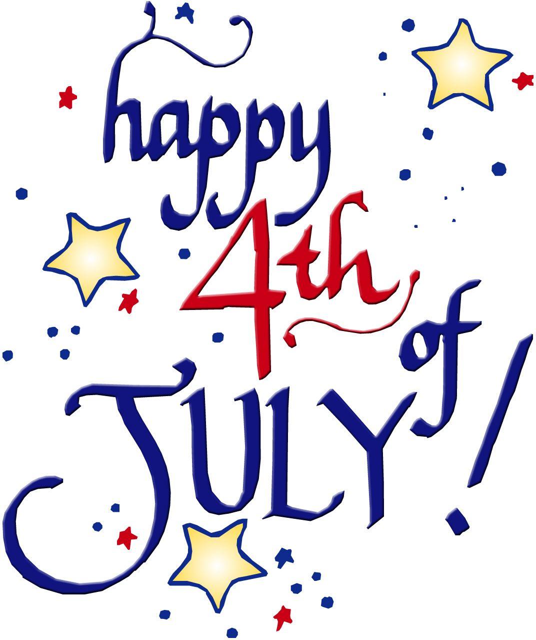 Happy 4th Of July Clipart Image, Animated Fourth Of July GIF Picture