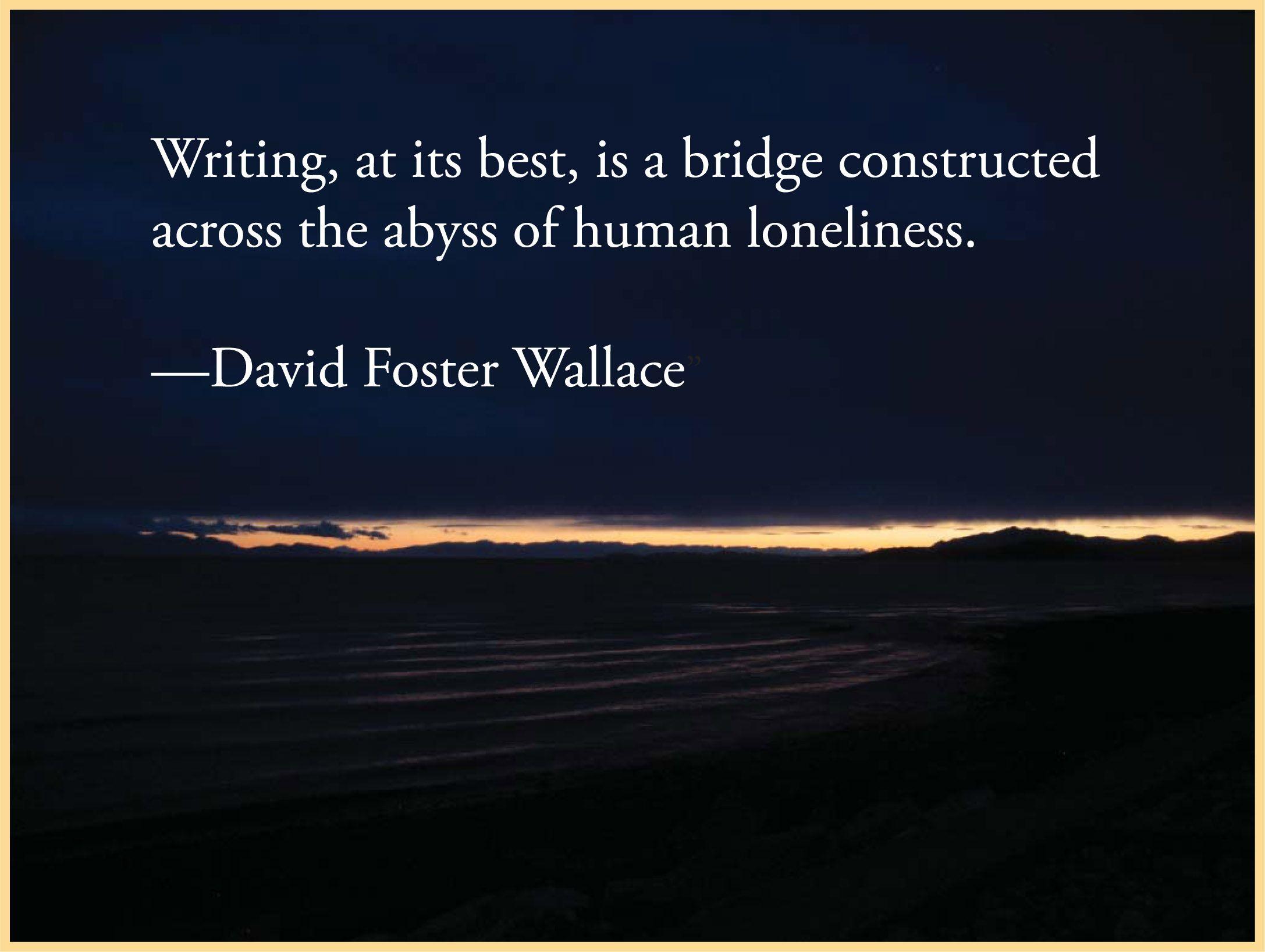 David Foster Wallace Quotes Image About David Foster Wallace