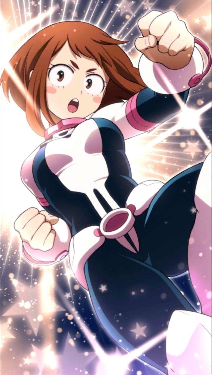Uraraka Ochako. Anime Kawaii❤. Hero, Anime and Manga