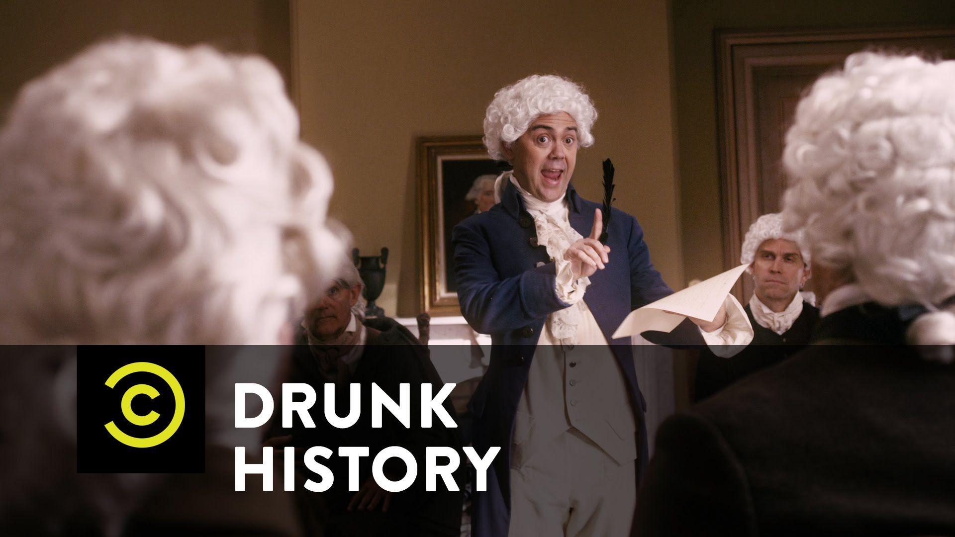 Drunk History Adams vs. Thomas Jefferson. HISTORY