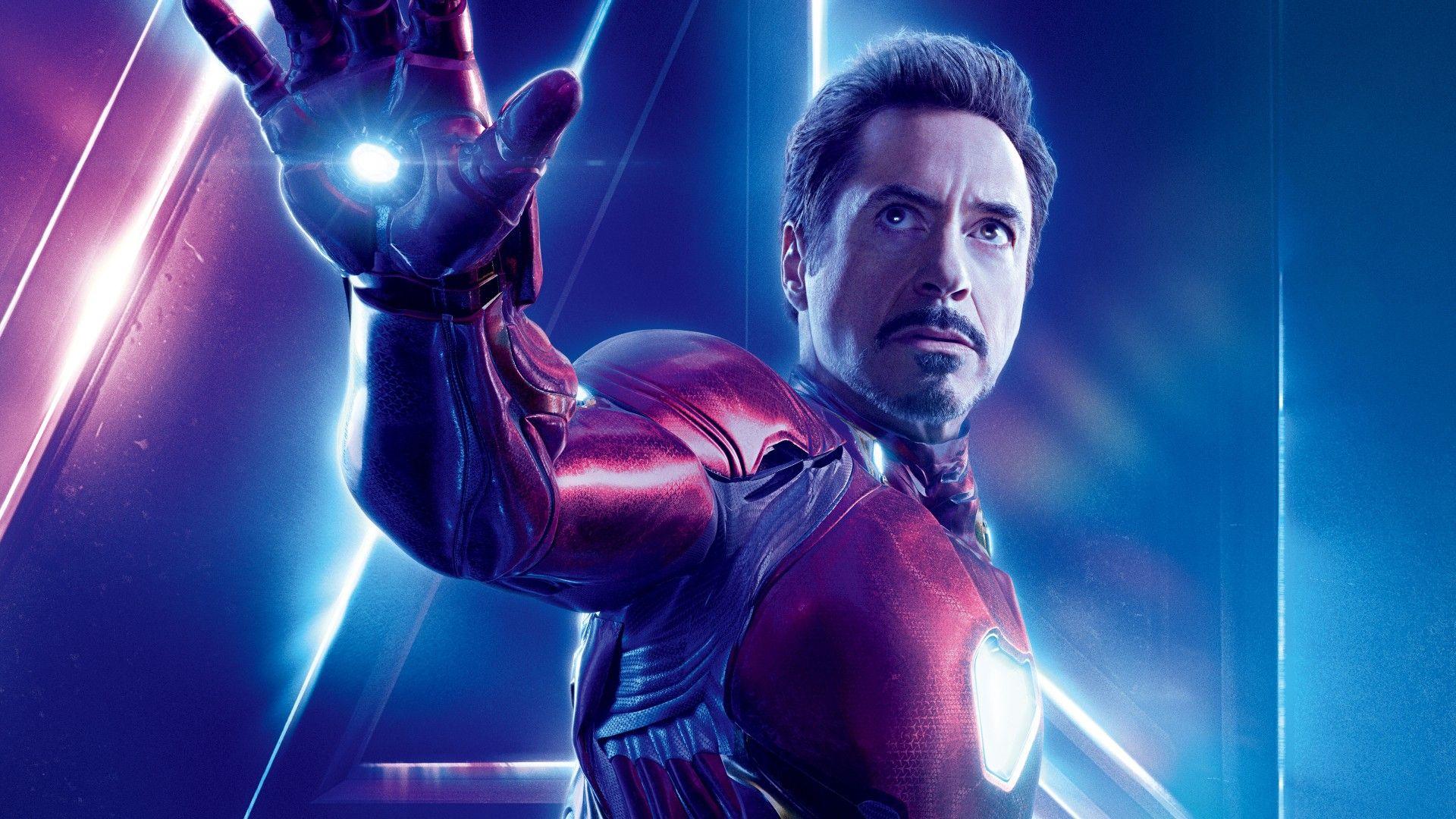 Tony Stark Iron Man in Avengers Infinity War Wallpaper