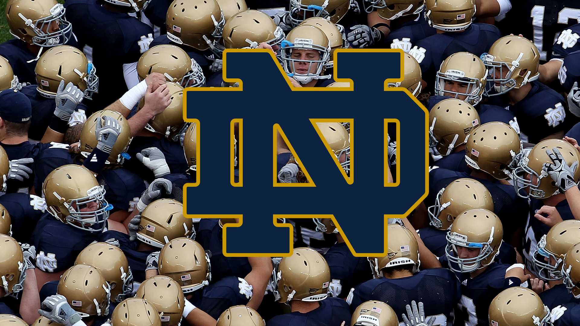 Wallpaper HD For Notre Dame Fighting Irish Background In Hdwith Logo