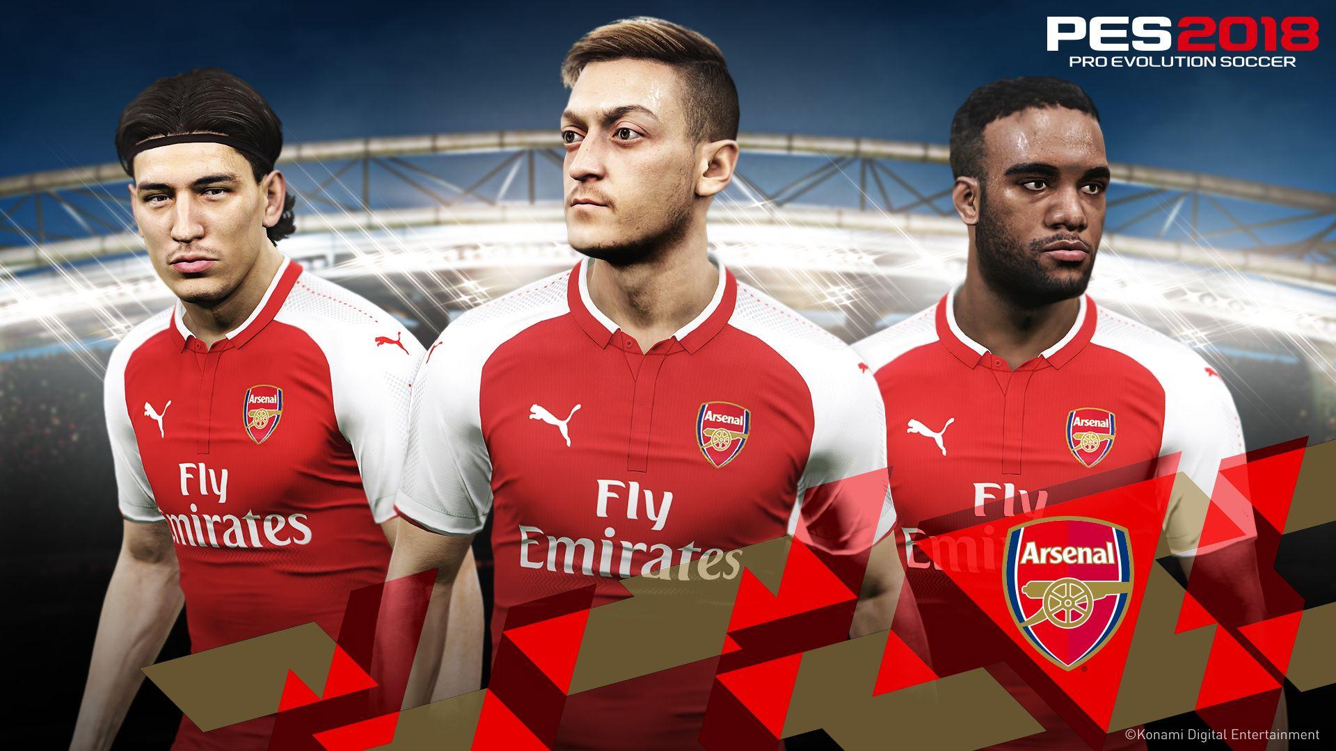 Konami confirms Partnership with Arsenal!. PES EVOLUTION