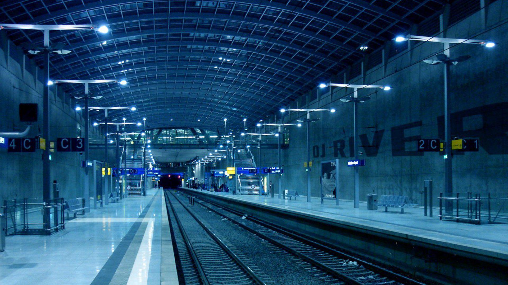 Train Station Widescreen Wallpaper. Wide Wallpaper.NET