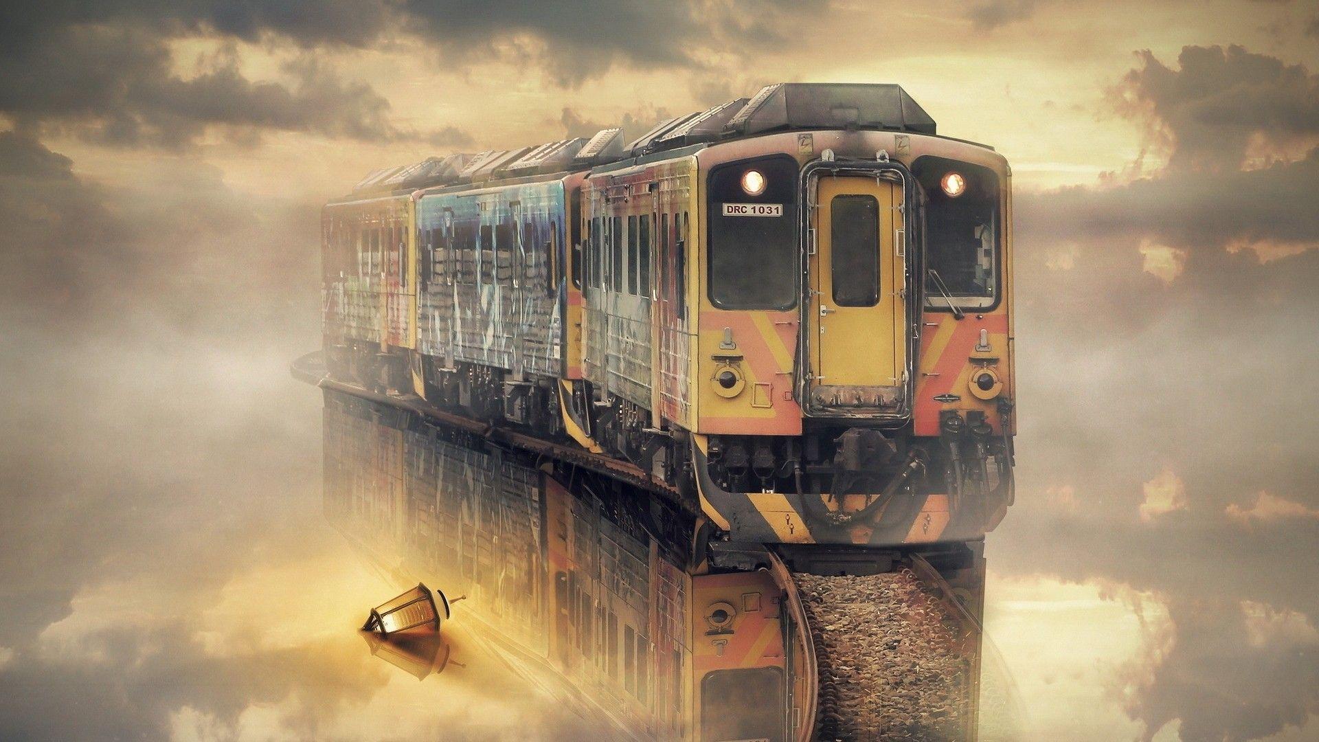 Beautiful Railway Station Image HD Wallpaper. Beautiful image HD