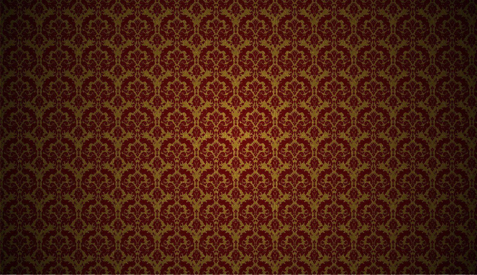 red and gold pattern backgrounds