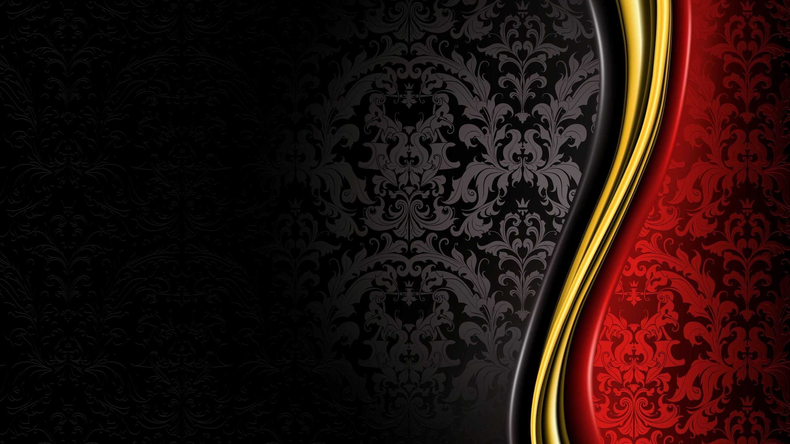 Gold And Black Wallpaper HD Pics Of Desktop Night Abstract Red