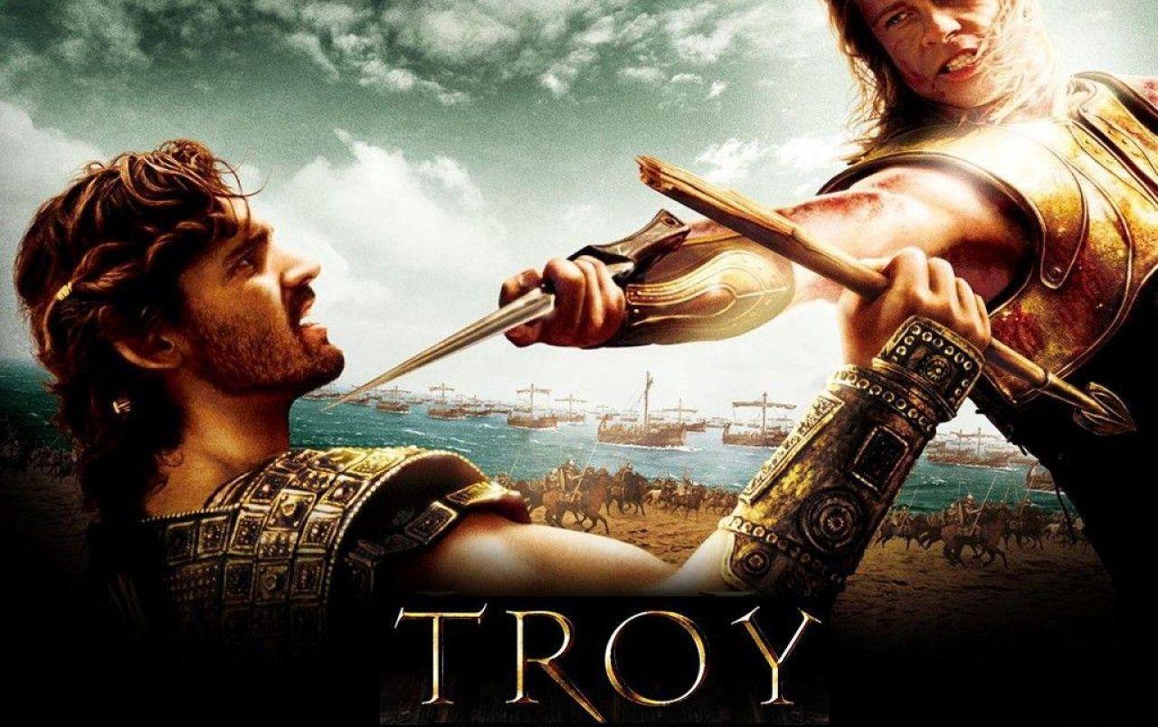 Troy duel wallpaper. Troy duel