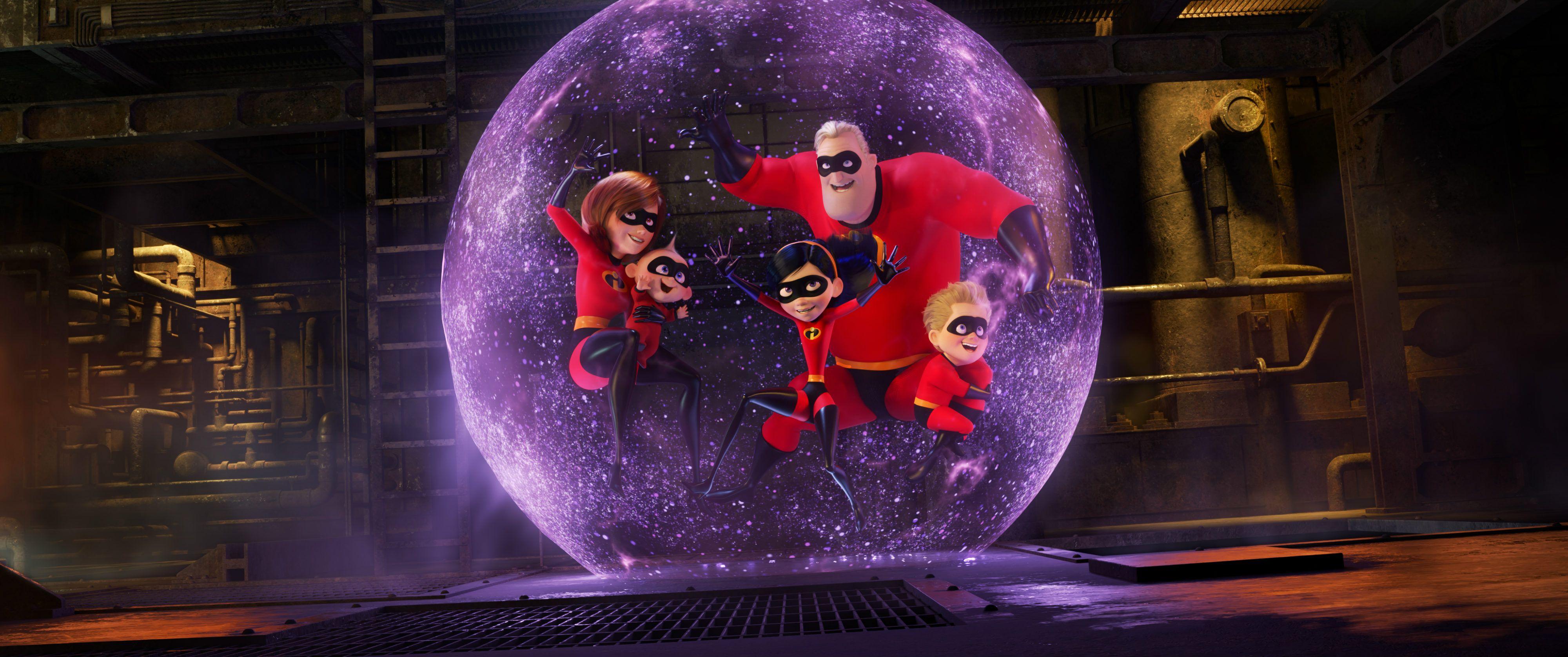 Wallpaper Incredibles 2, Animation, Pixar, 2018, Movies