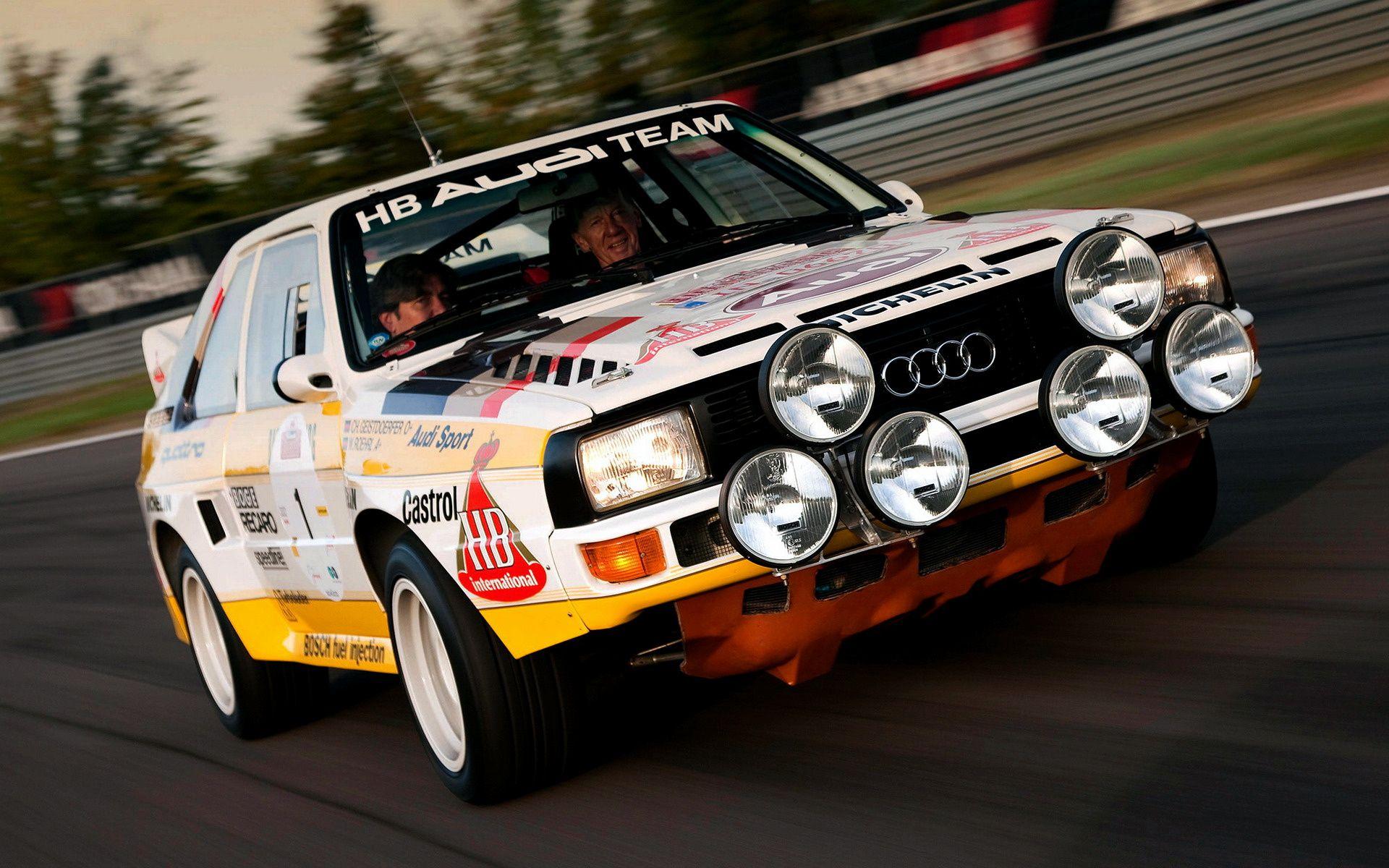 Audi Sport quattro Group B Rally Car (1985) Wallpaper and HD Image