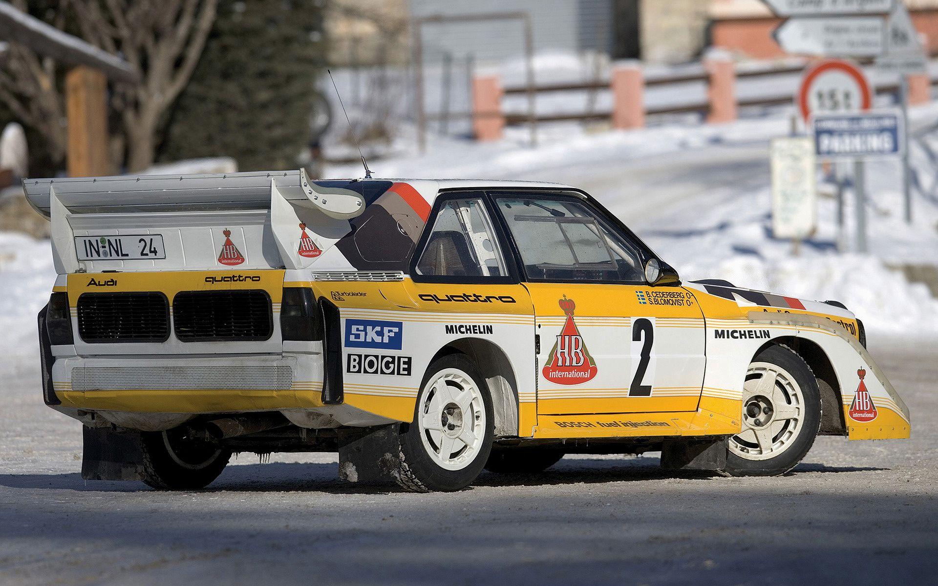 Audi Sport quattro S1 Group B Rally Car (1985) Wallpaper and HD
