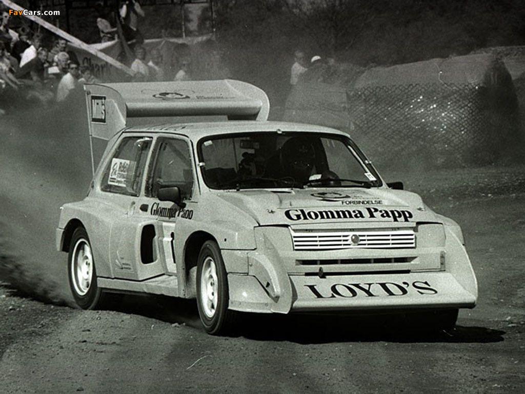 MG Metro 6R4 Group B Rally Car 1984–86 wallpaper