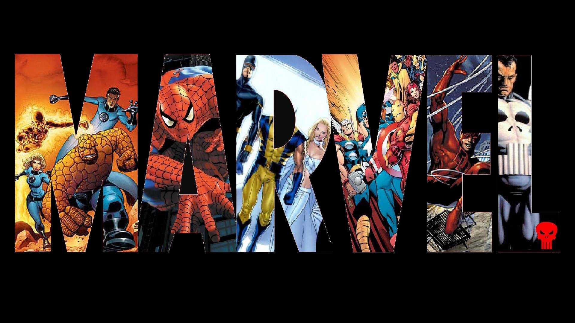 Logo Marvel Wallpapers Wallpaper Cave