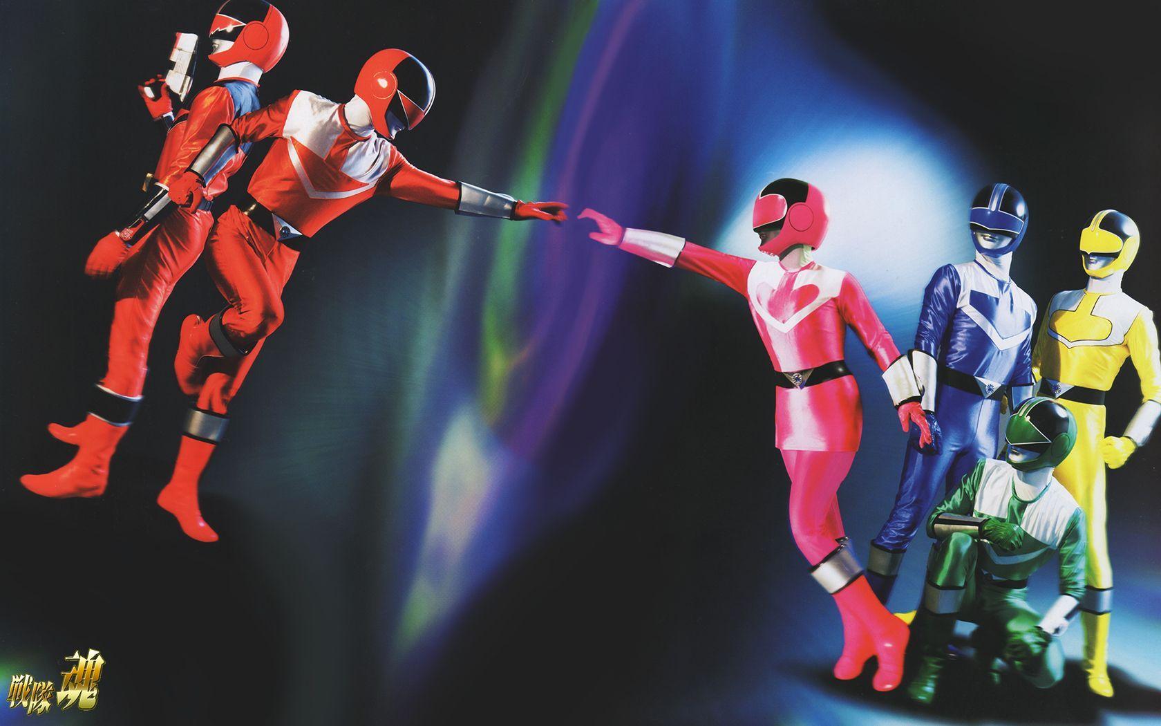 Timeranger / Power Rangers Time Force. Super Sentai / Power Rangers