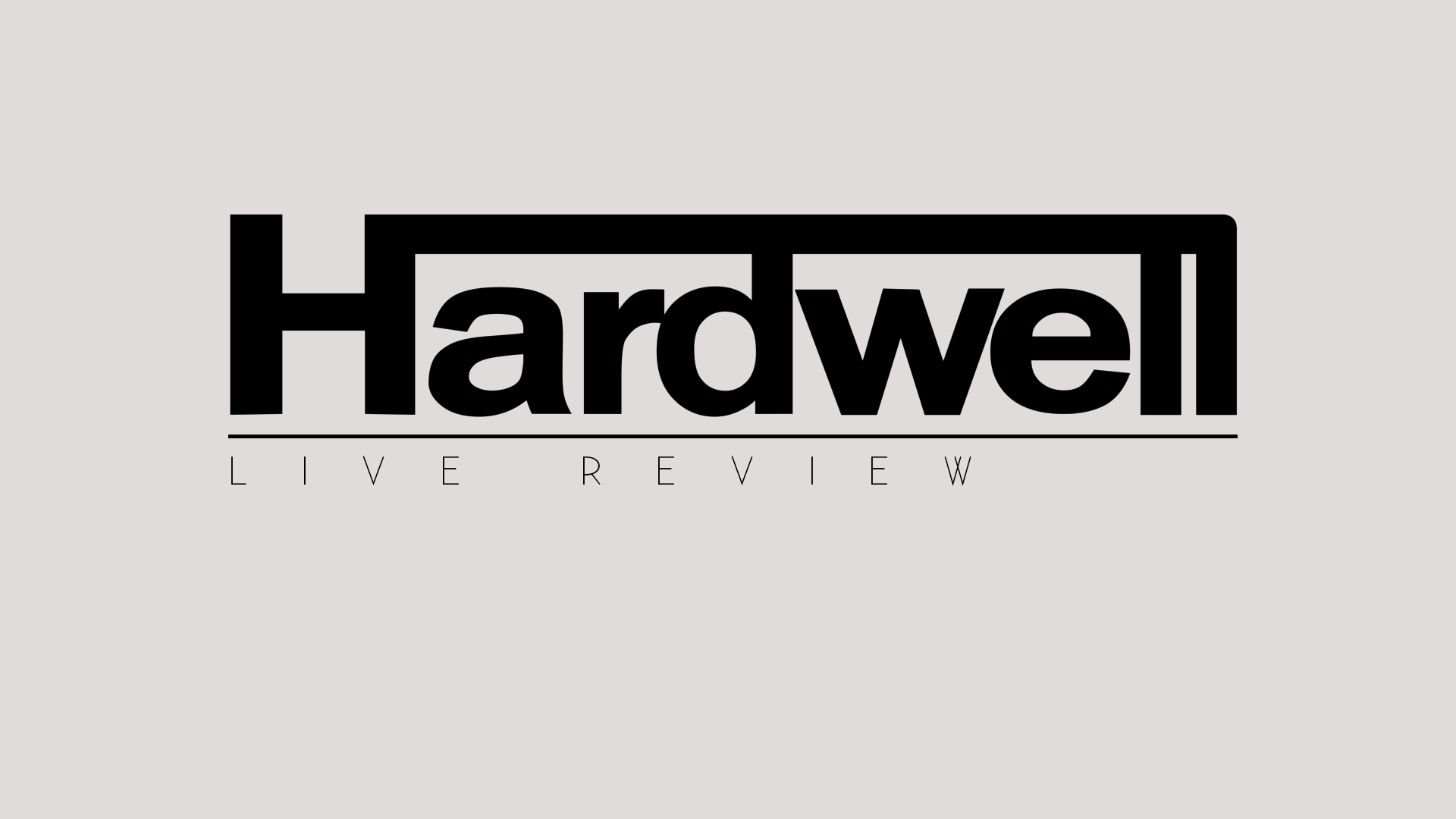 DJ Hardwell Live Review Desktop Wallpaper