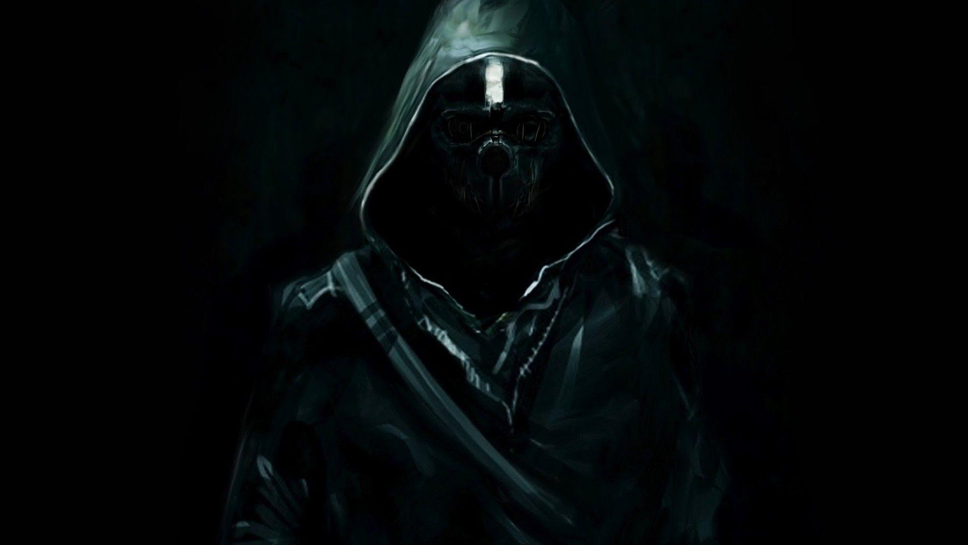 dark, Black, Dishonored, Corvo Attano Wallpaper HD / Desktop