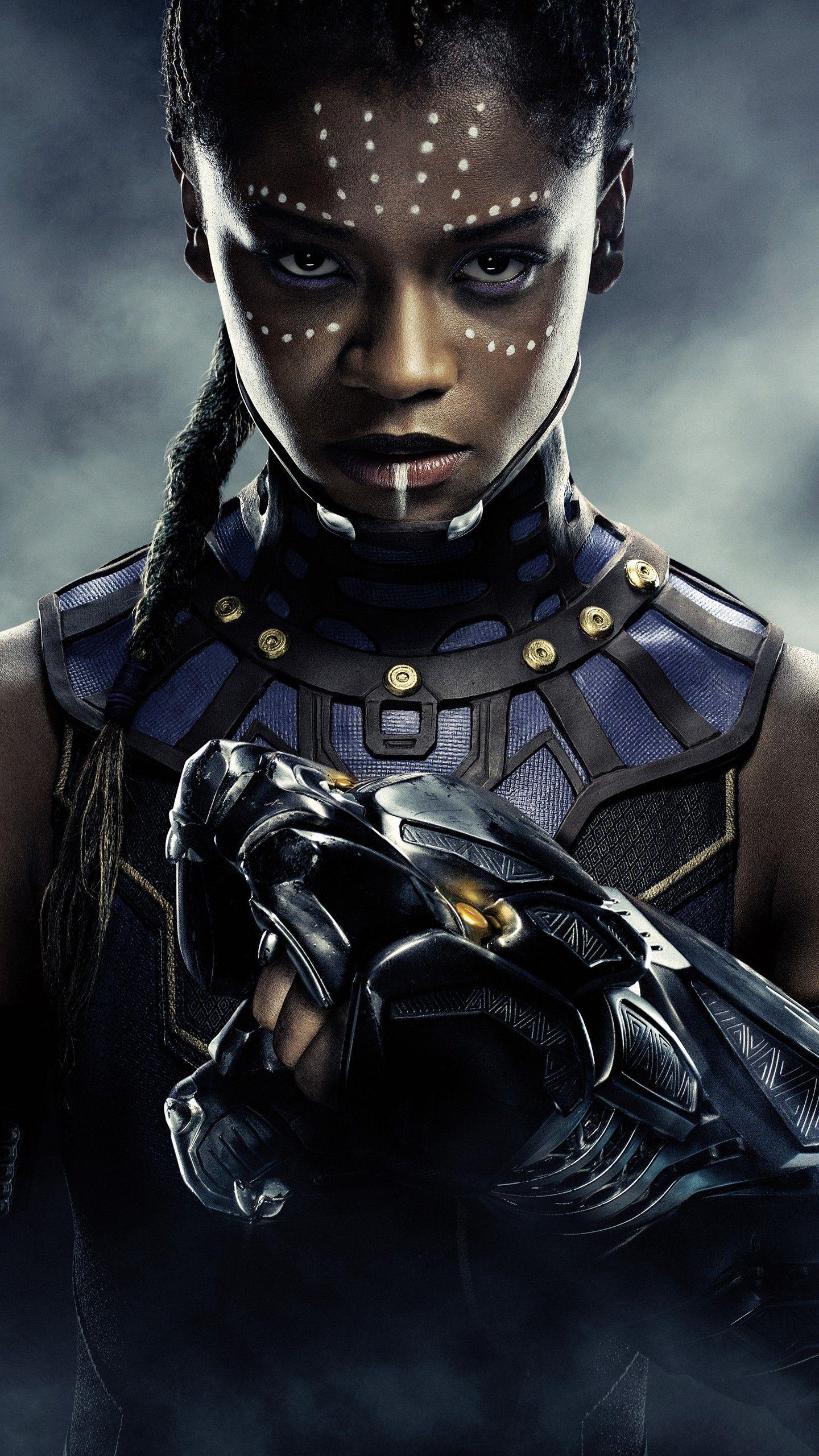 Letitia Wright as Shuri in Black Panther 4K Wallpaper. HD