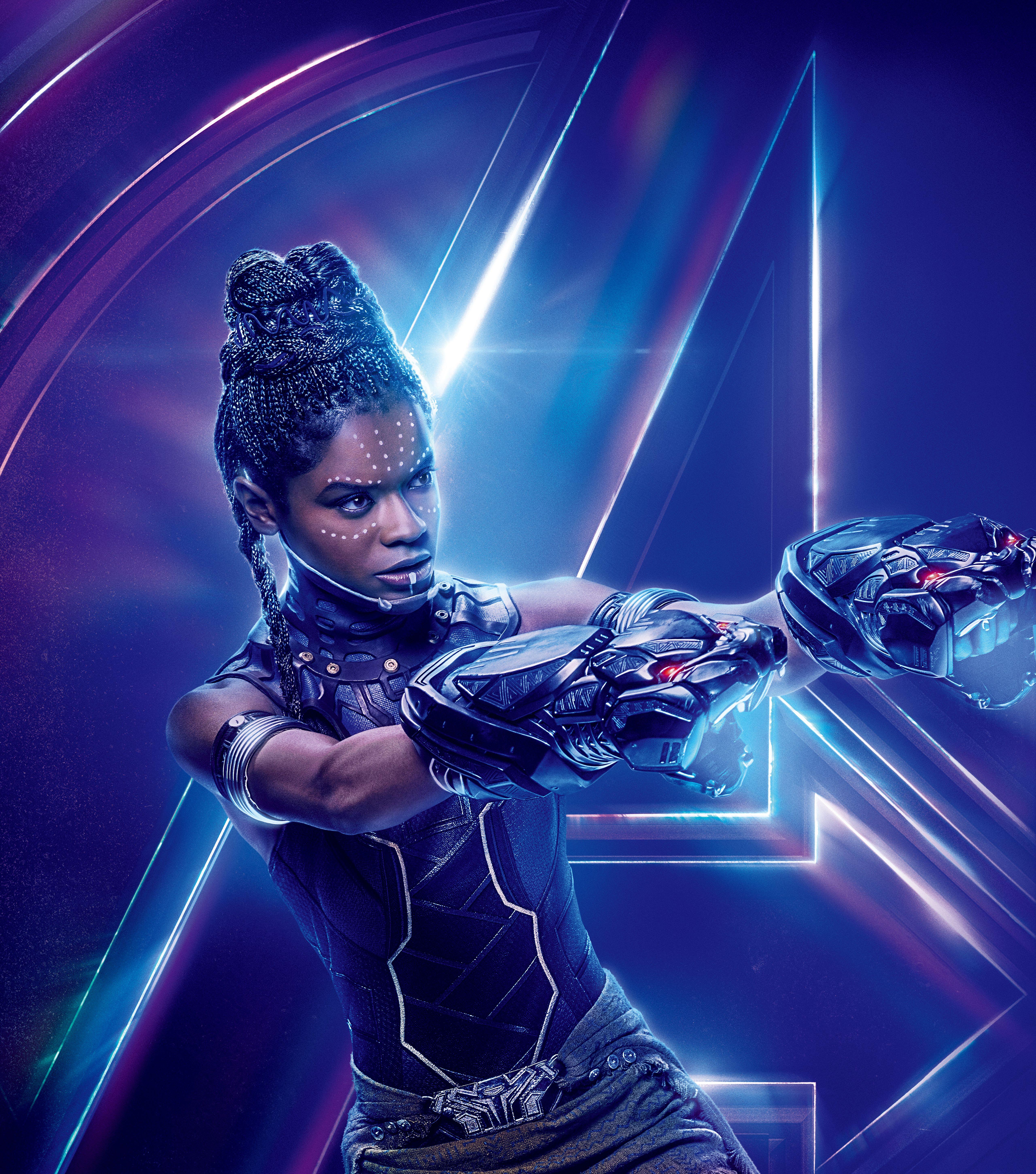 Wallpaper Avengers: Infinity War, Letitia Wright, Shuri, 4K, 5K