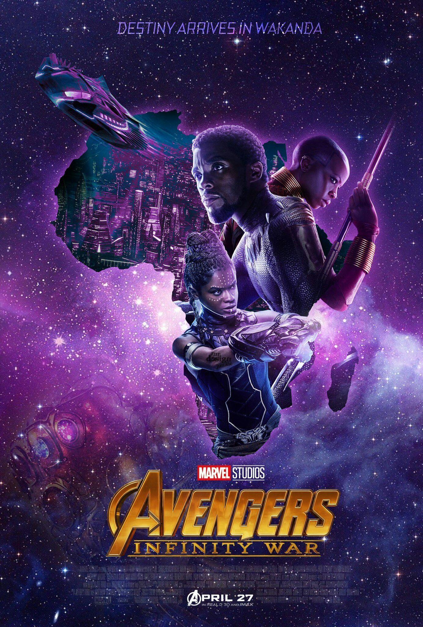 Black Panther, Okoye and Shuri Wakanda Avengers: Infinity War