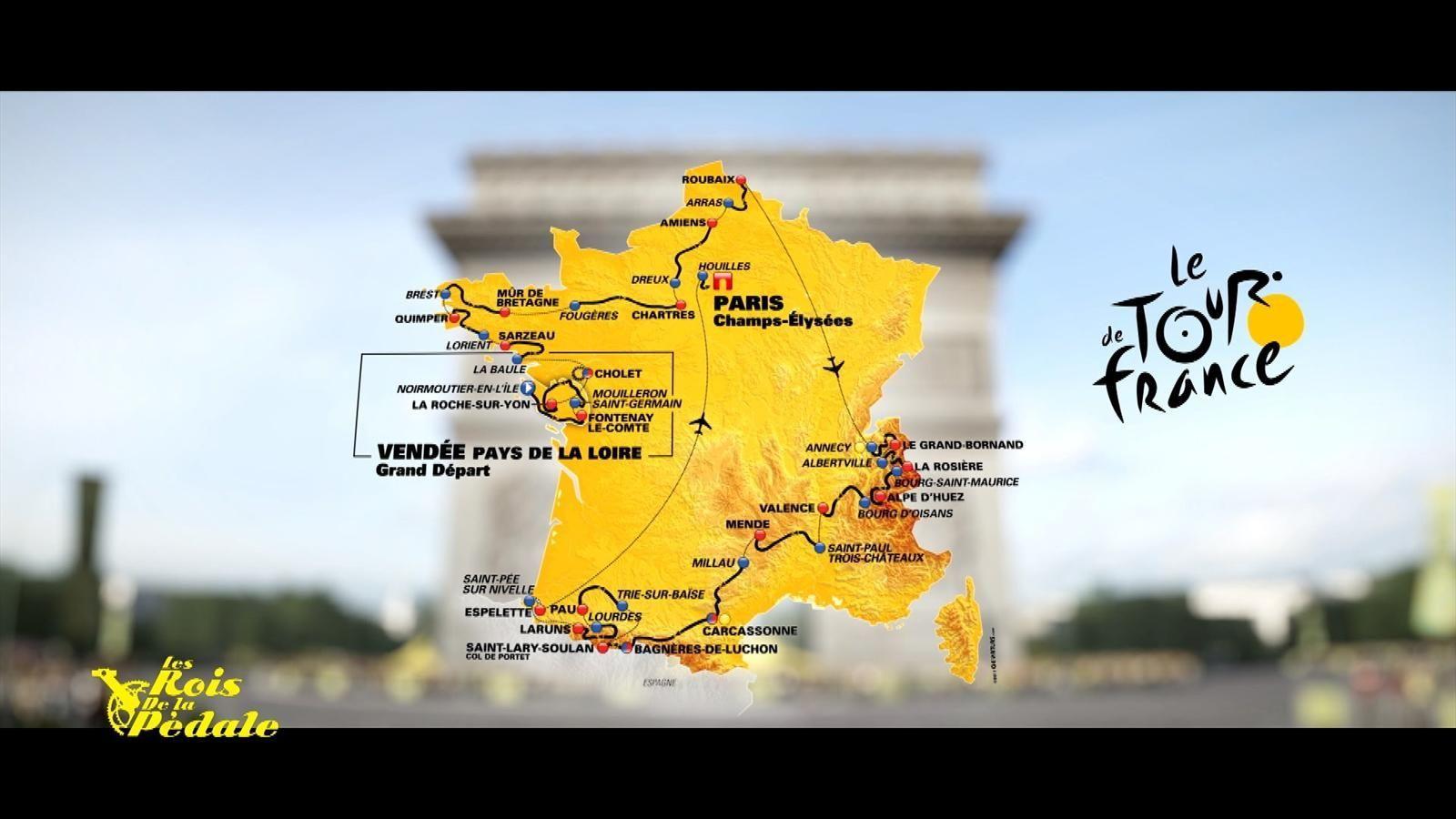 VIDEO de France 2018 route revealed de France