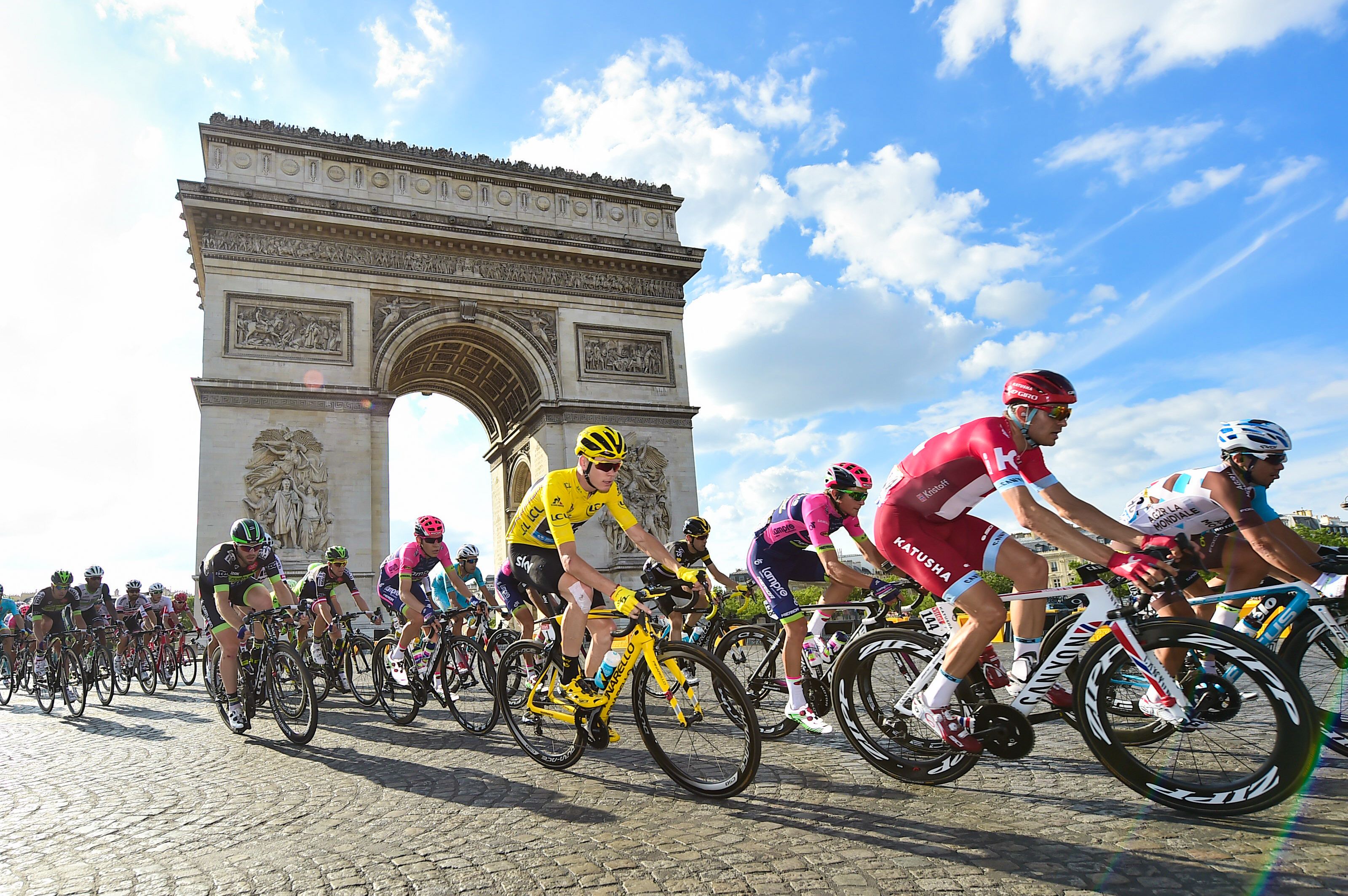 Tour de France VIP start and finish