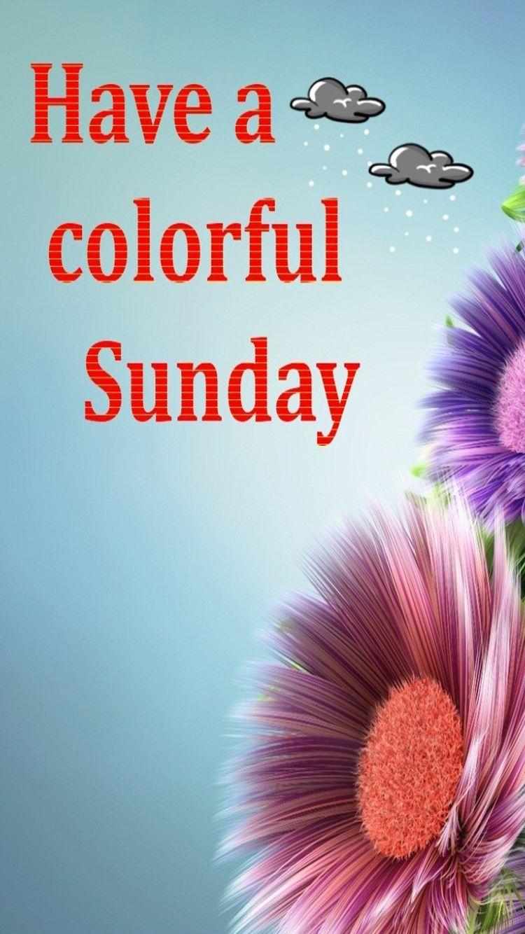 Happy colorful sunday iphone 5s high resolution wallpaper. iPhone