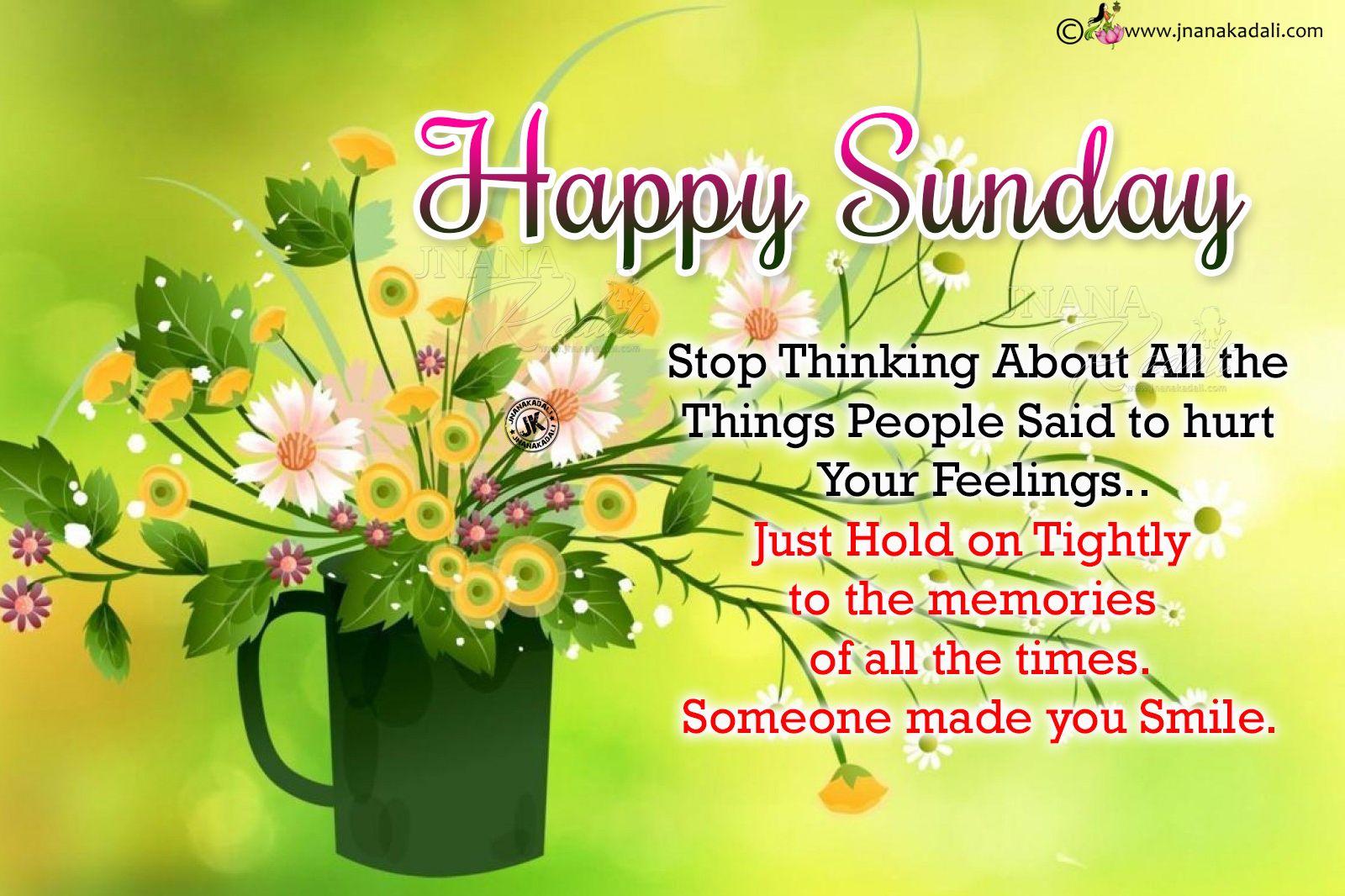 Happy Sunday Motivational Messages In English Best Happy Sunday