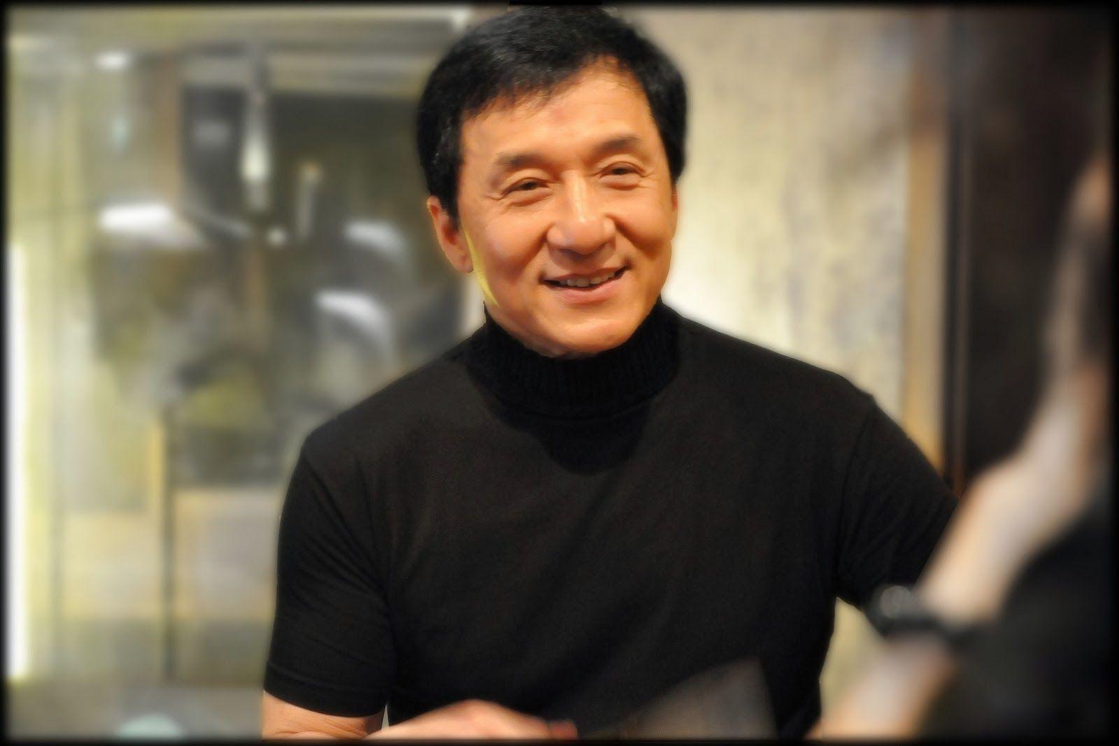 Jackie Chan laughing HD wallpaper